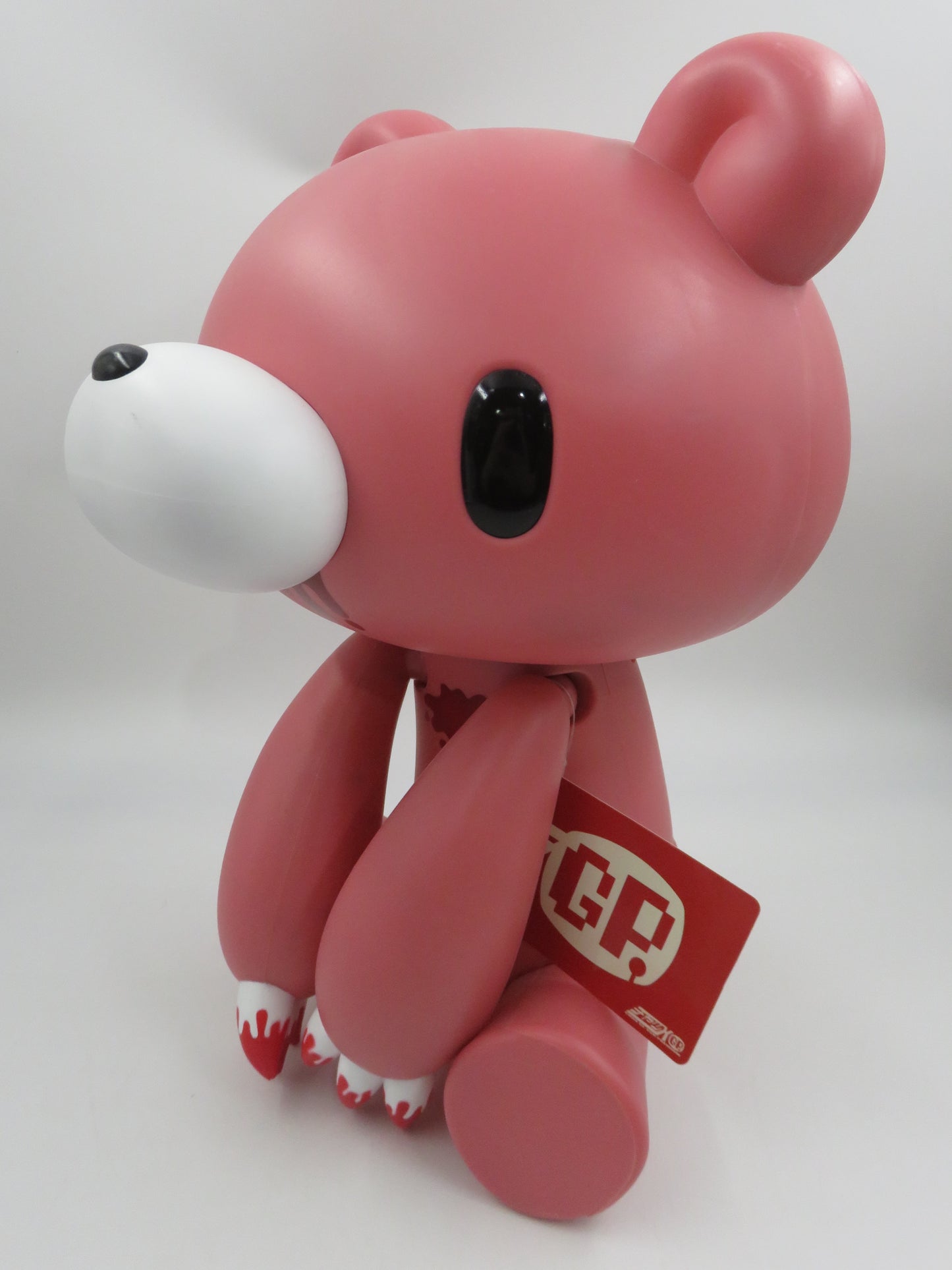 GLOOMY BEAR "Bloody" 16" Jumbo Figure - Taito/Mori Chack (2007) Hard Plastic Japanese Designer Art Toy