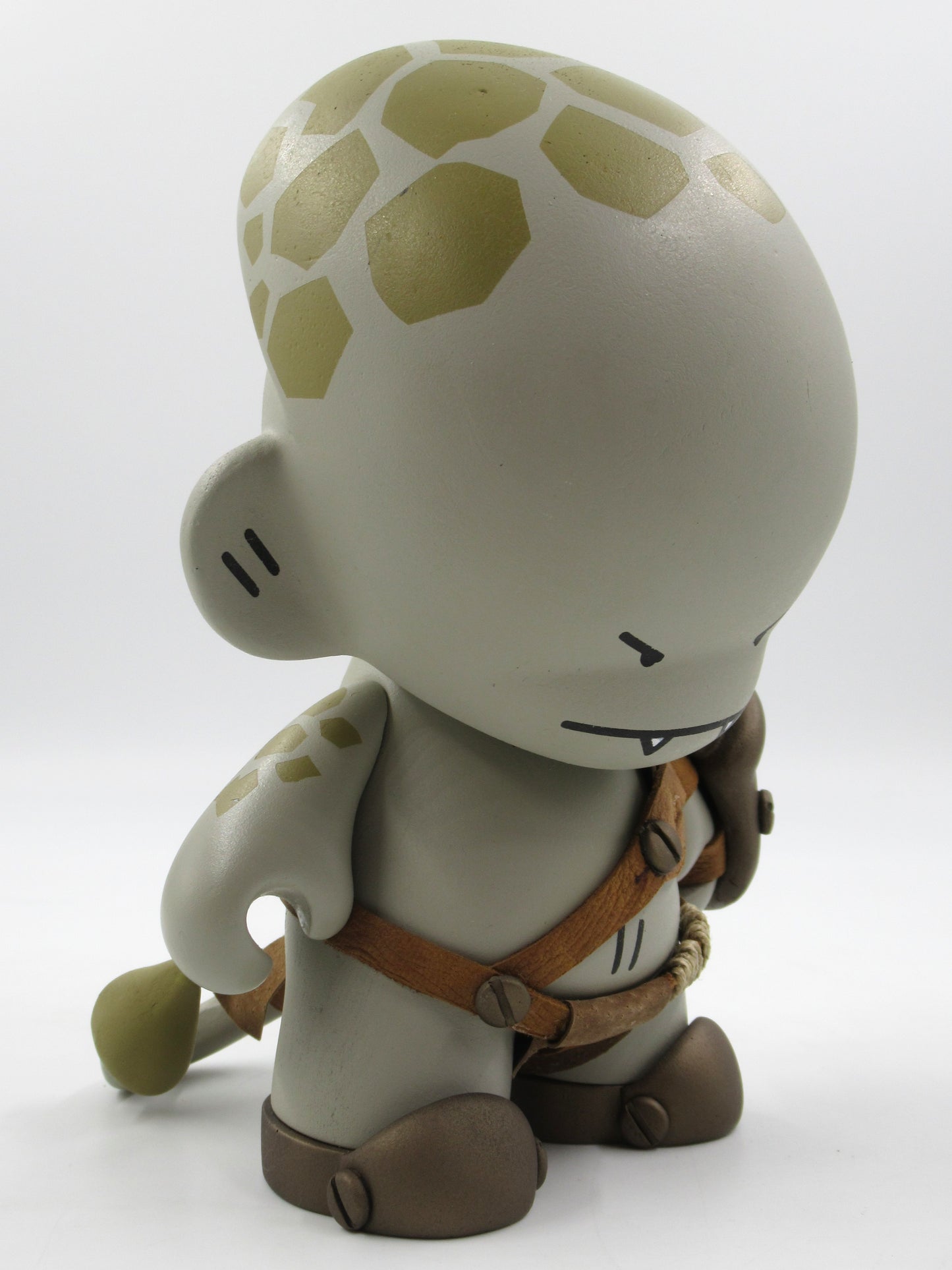 HUCK GEE Pit Fighter Nibble Munny - Kidrobot (2010) Artist Signed Designer Toy