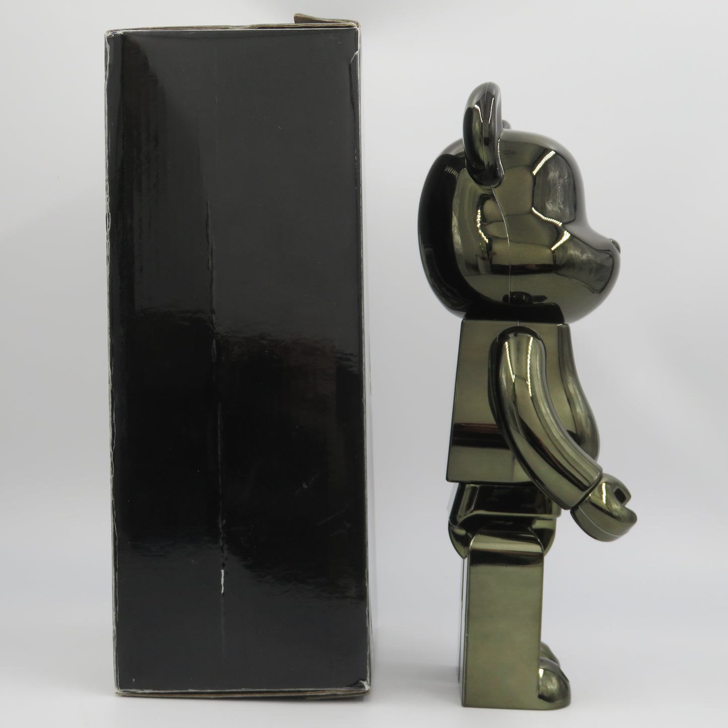 BEARBRICK Nitraiders Metallic 400% Figure - Medicom Toy (2007) Be@rbrick Designer Art Toy