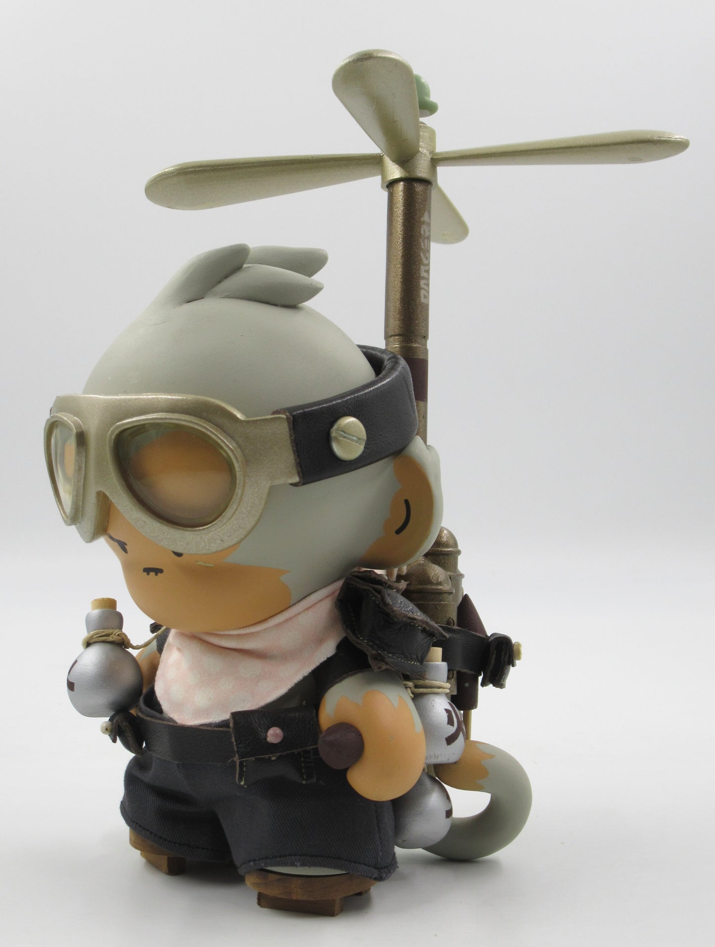 HUCK GEE Hotaru Copter Squad Girl  Munny - Kidrobot (2012) Artist Signed Designer Toy