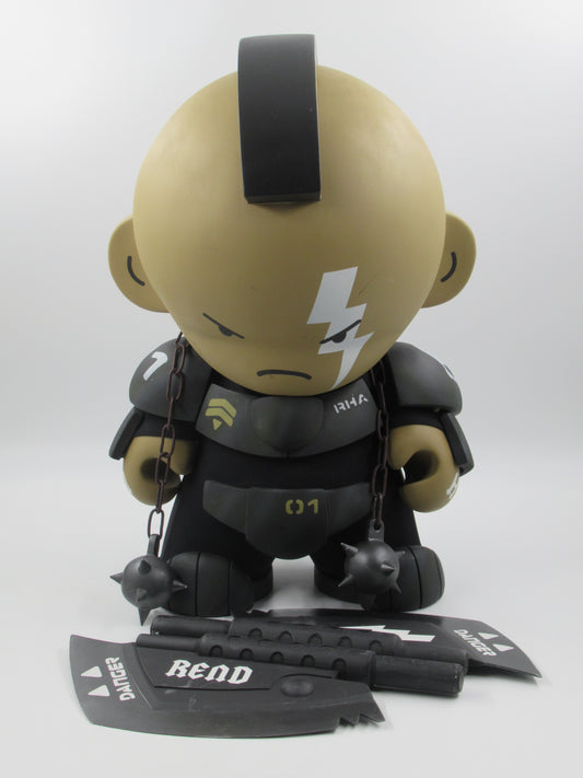 HUCK GEE Corporal R.H. "Thundersticks" Anson 20" Mega Munny - Kidrobot (2012) Designer Art Toy