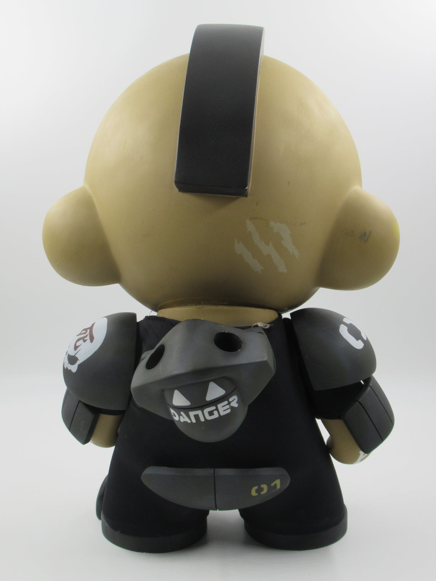 HUCK GEE Corporal R.H. "Thundersticks" Anson 20" Mega Munny - Kidrobot (2012) Designer Art Toy