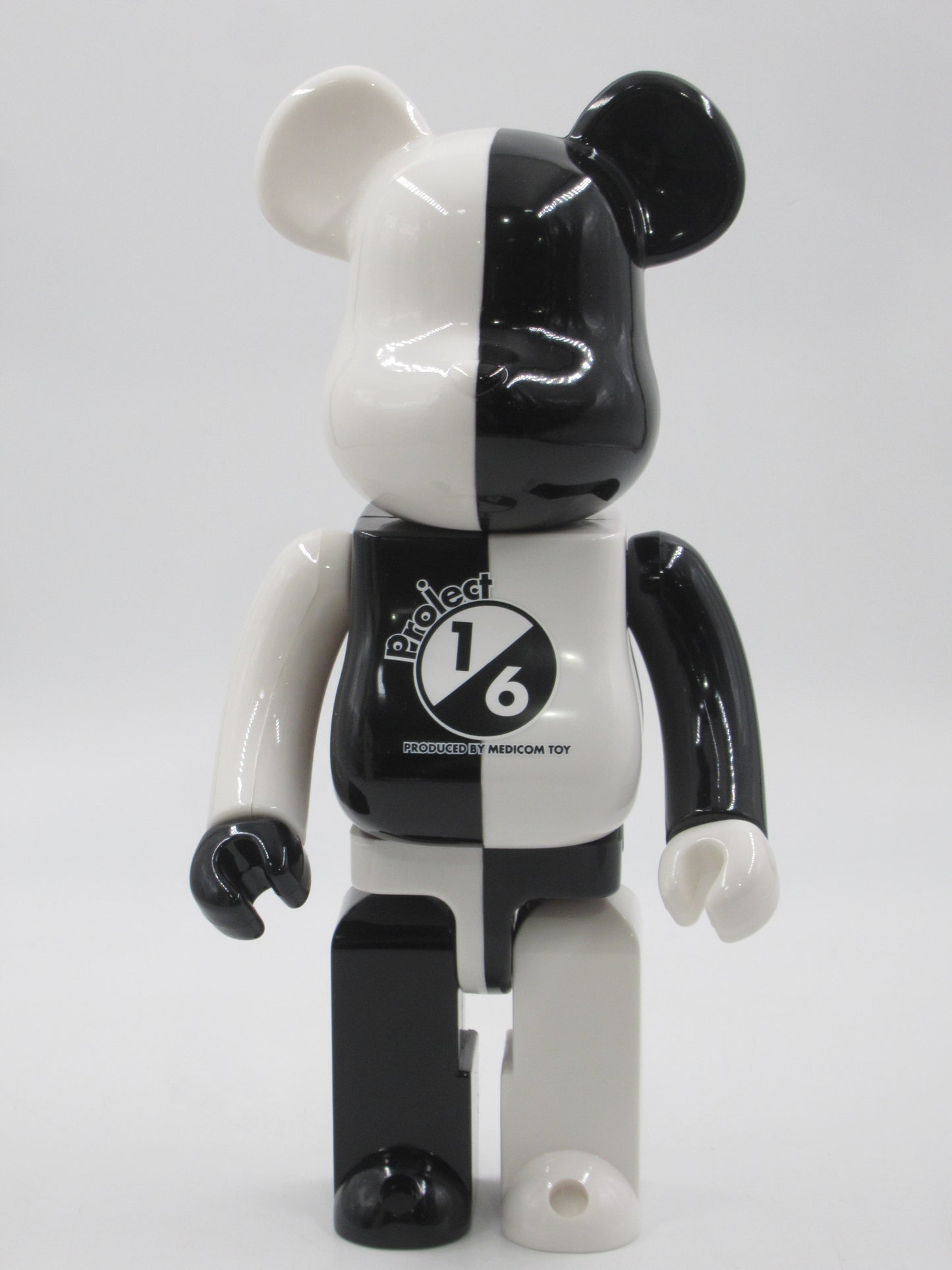 BEARBRICK x Project 1/6 Monotone 400% - Medicom Toy (2007) Be@rbrick Limited Art Toy