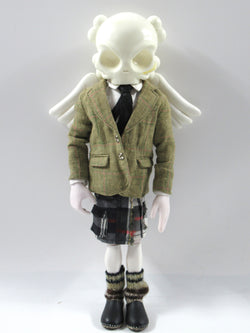 HUCK GEE x DRIES VAN NOTEN Skullhead Figure - Kidrobot (2005) Limited Edition Designer Art Toy