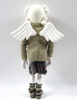 HUCK GEE x DRIES VAN NOTEN Skullhead Figure - Kidrobot (2005) Limited Edition Designer Art Toy