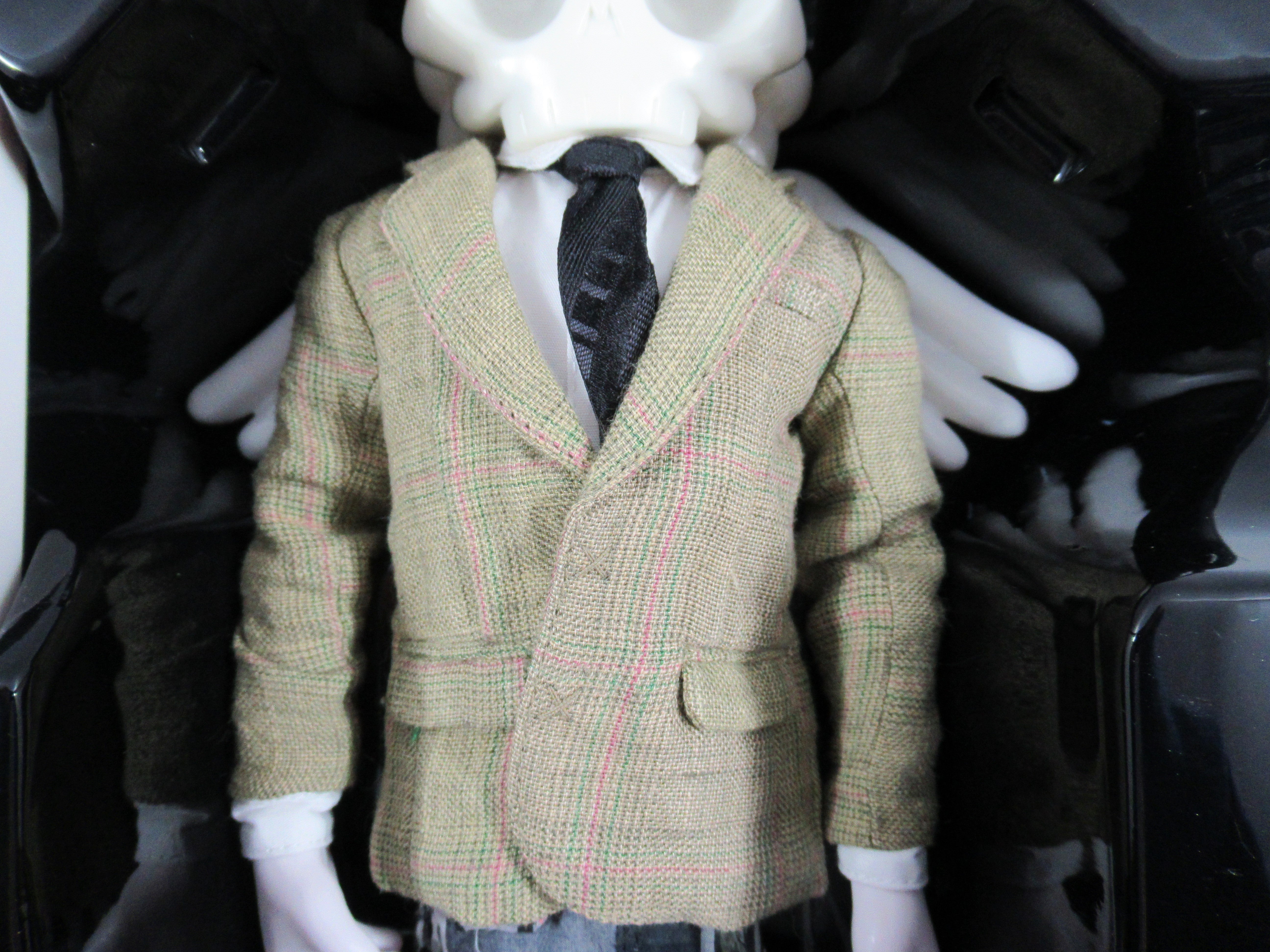 HUCK GEE x DRIES VAN NOTEN Skullhead Figure - Kidrobot (2005) Limited Edition Designer Art Toy