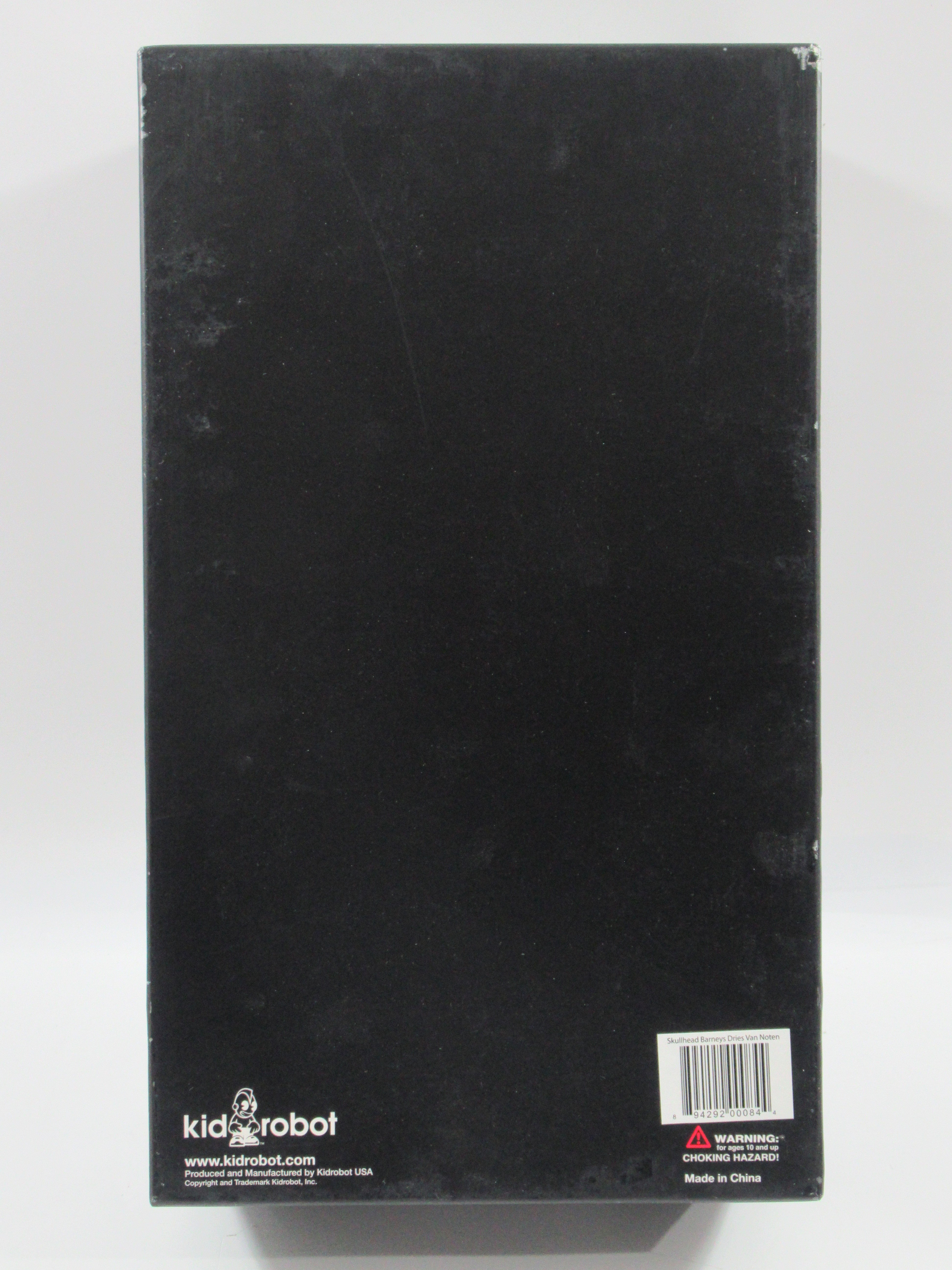 HUCK GEE x DRIES VAN NOTEN Skullhead Figure - Kidrobot (2005) Limited Edition Designer Art Toy