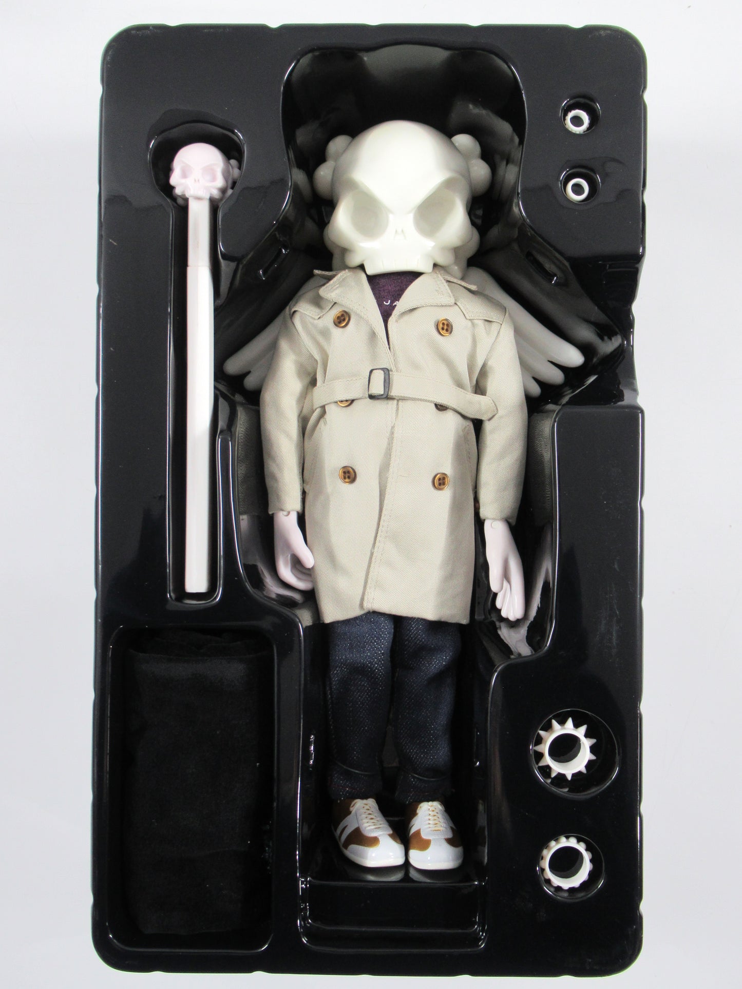 HUCK GEE x MARC JACOBS Skullhead Figure - Kidrobot (2005) Limited Edition Designer Art Toy