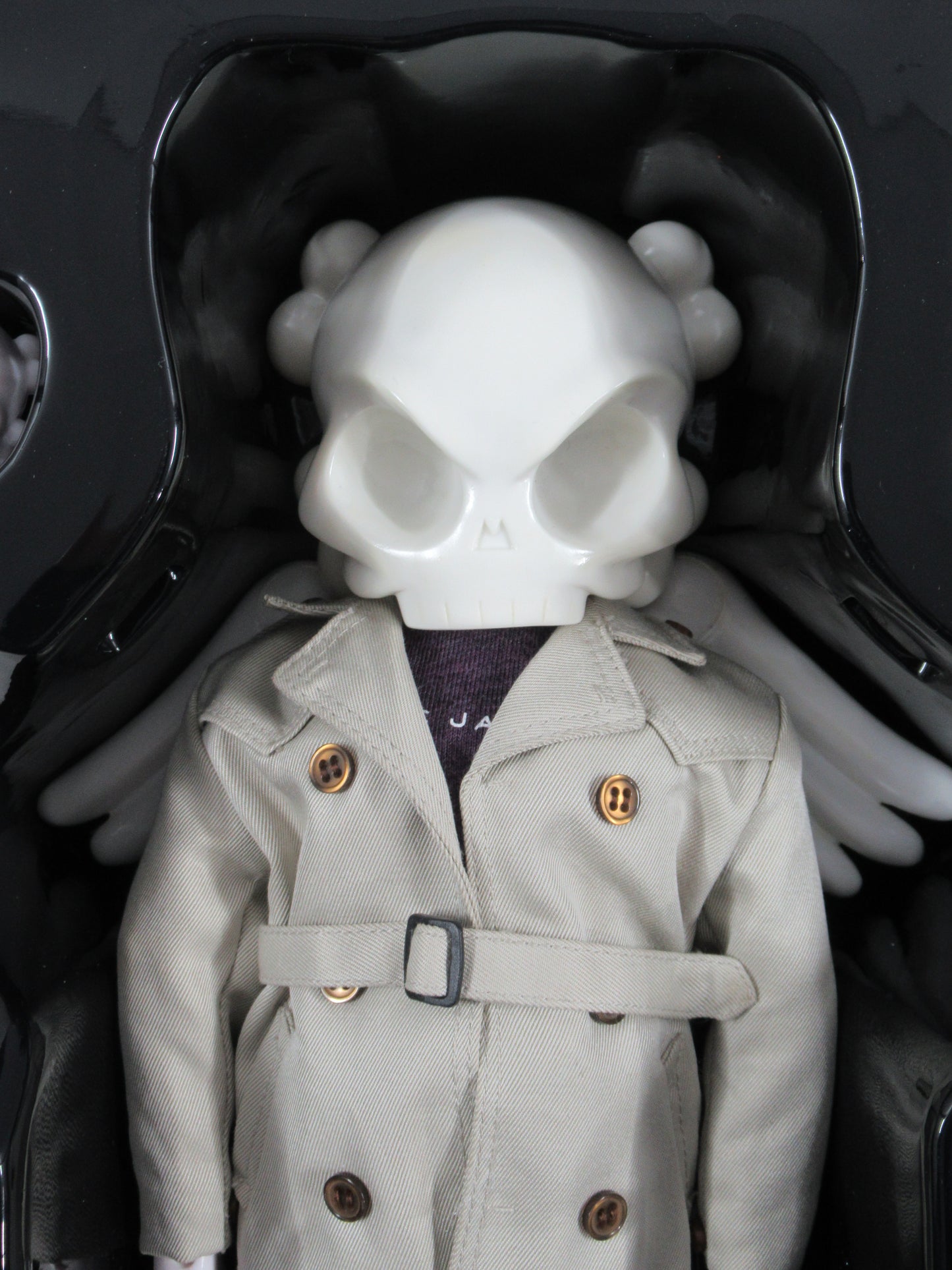 HUCK GEE x MARC JACOBS Skullhead Figure - Kidrobot (2005) Limited Edition Designer Art Toy