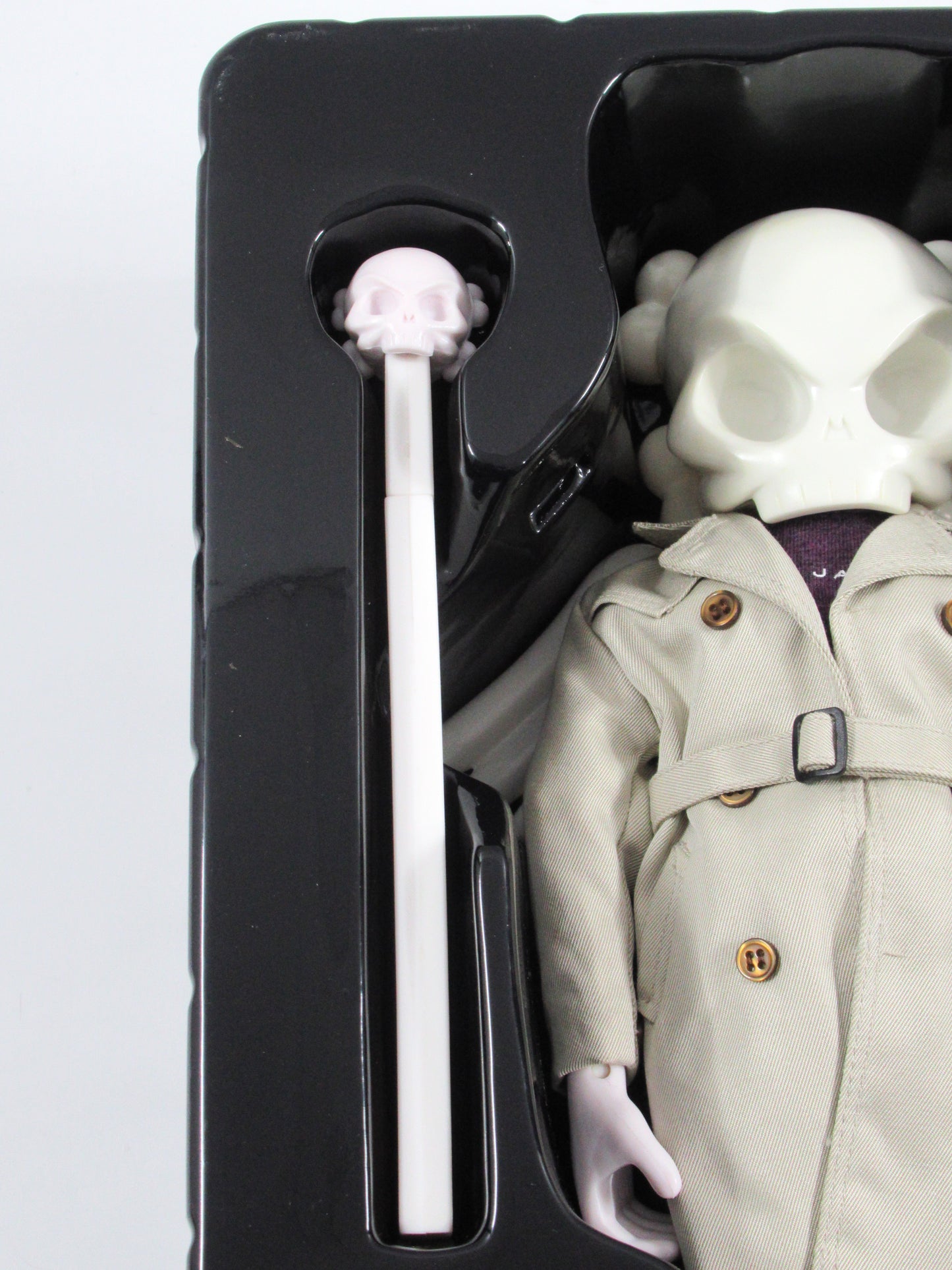 HUCK GEE x MARC JACOBS Skullhead Figure - Kidrobot (2005) Limited Edition Designer Art Toy