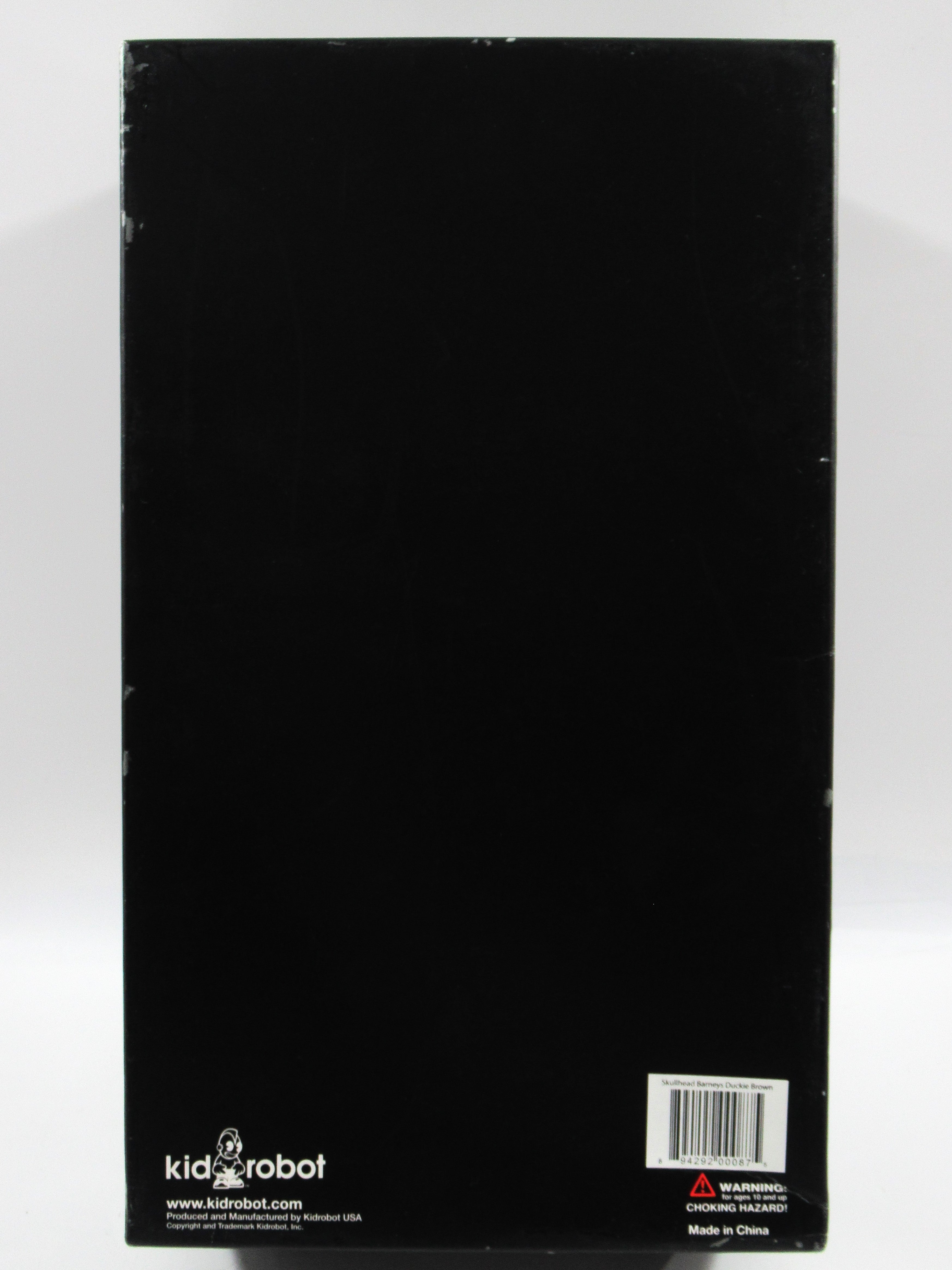 HUCK GEE x DUCKIE BROWN Skullhead Figure - Kidrobot (2005) Limited Edition Designer Art Toy