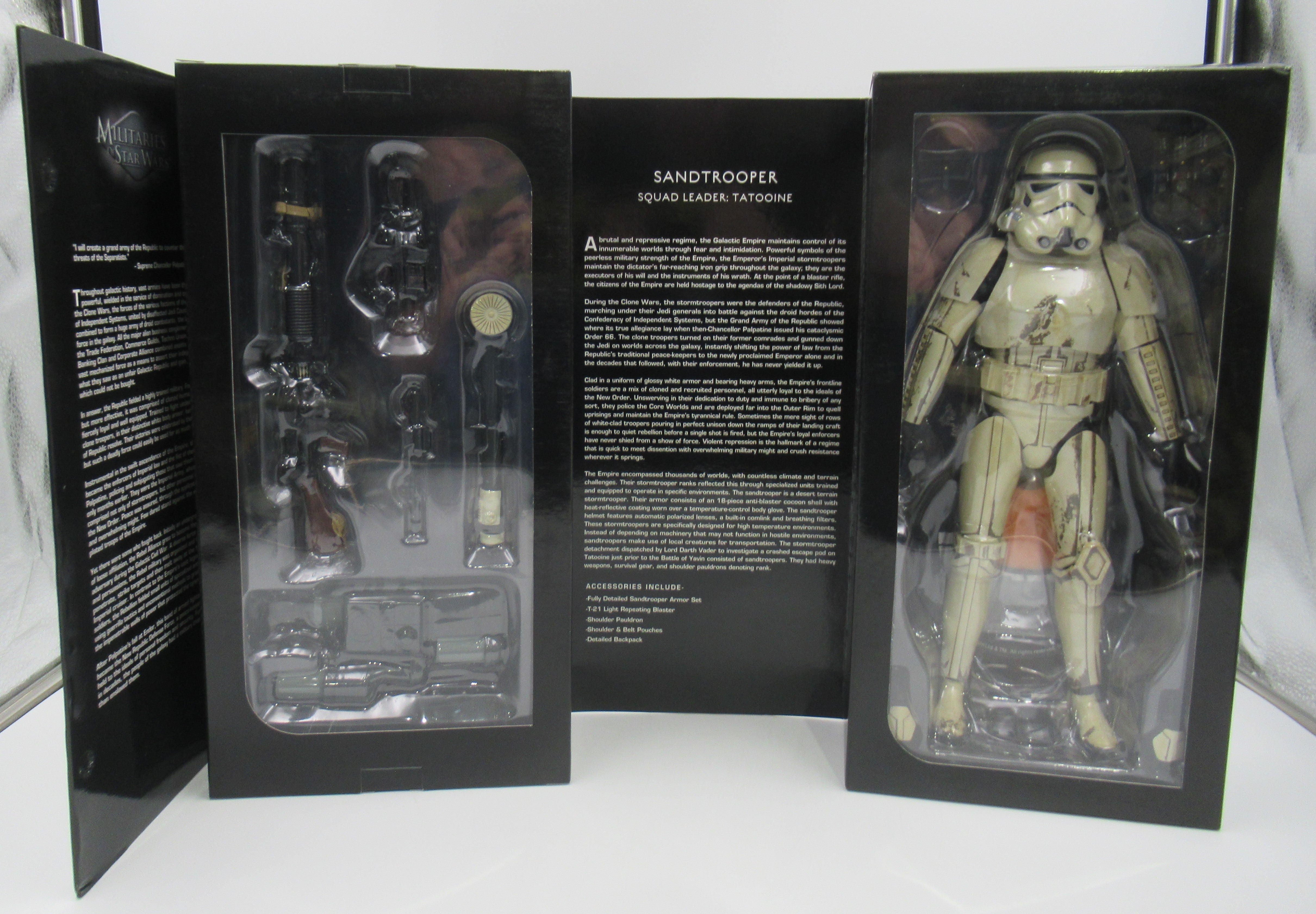 STAR WARS Sandtrooper Squad Leader: Tatooine 1:6 Figure - Sideshow Collectibles (2010) Militaries of Star Wars #21382