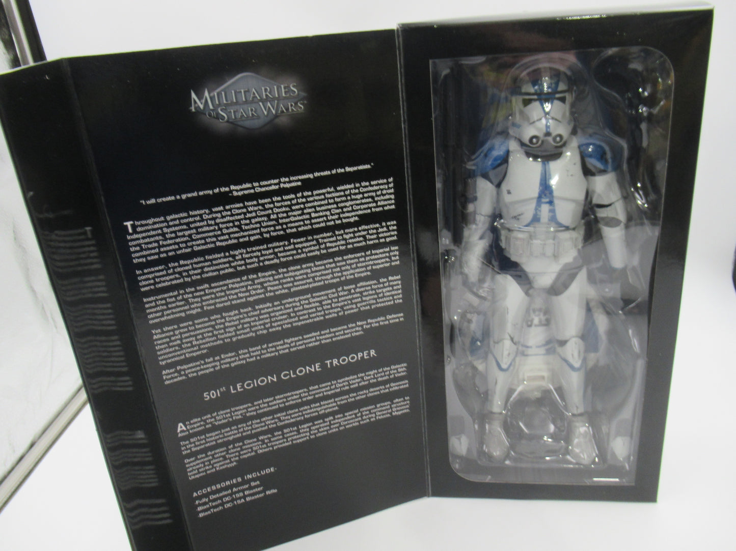 STAR WARS 501st Legion Clone Trooper Sideshow Exclusive 1:6 Figure - Sideshow Collectibles (2010) Militaries of Star Wars #2162