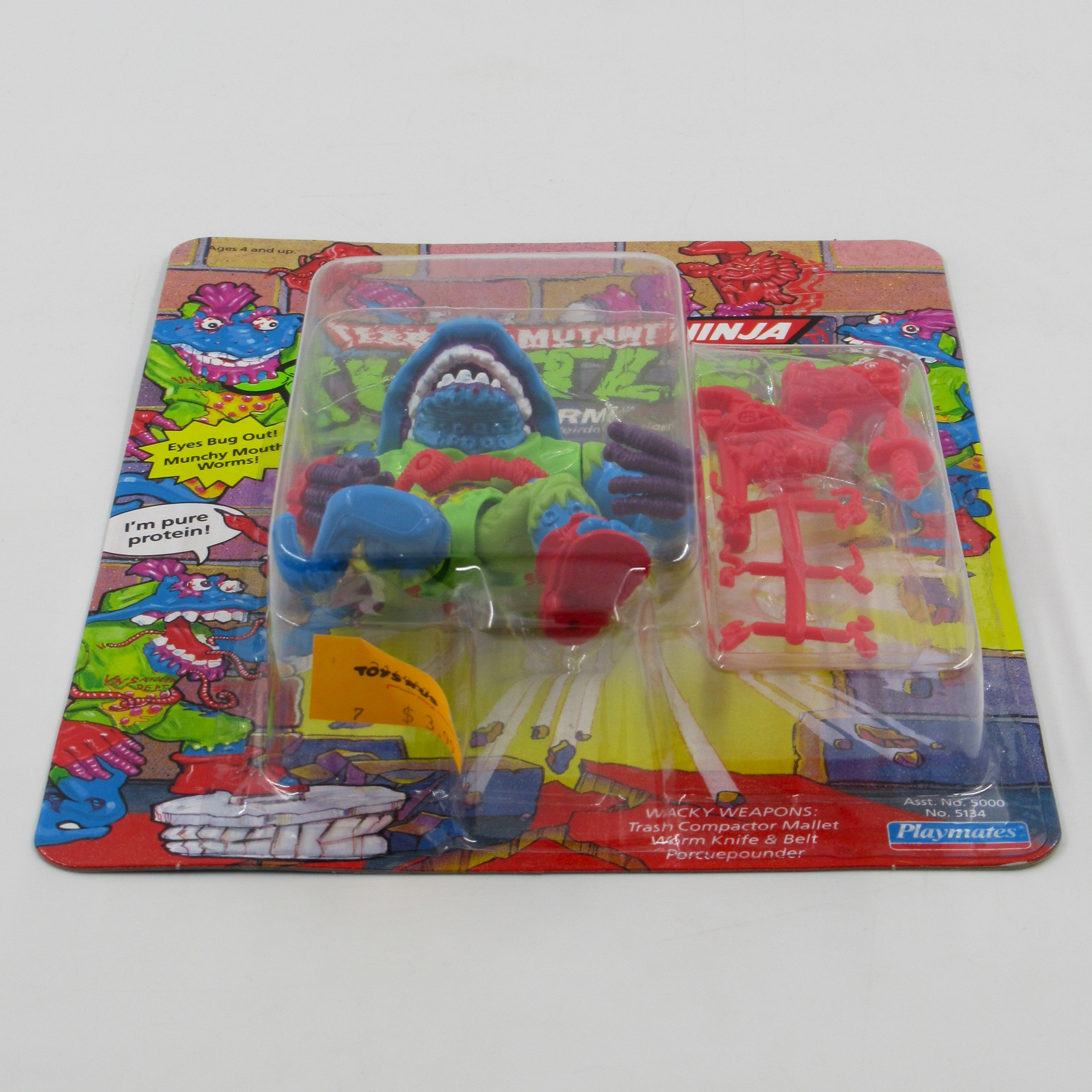 Teenage Mutant Ninja Turtles Wyrm 4.5" Figure TMNTs - Playmates (1991)