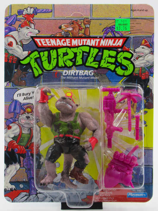 TMNT Dirtbag 4.5" Figure Teenage Mutant Ninja Turtles - Playmates (1991)