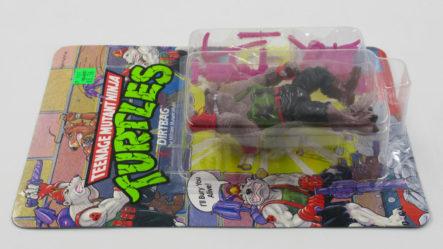 TMNT Dirtbag 4.5" Figure Teenage Mutant Ninja Turtles - Playmates (1991)