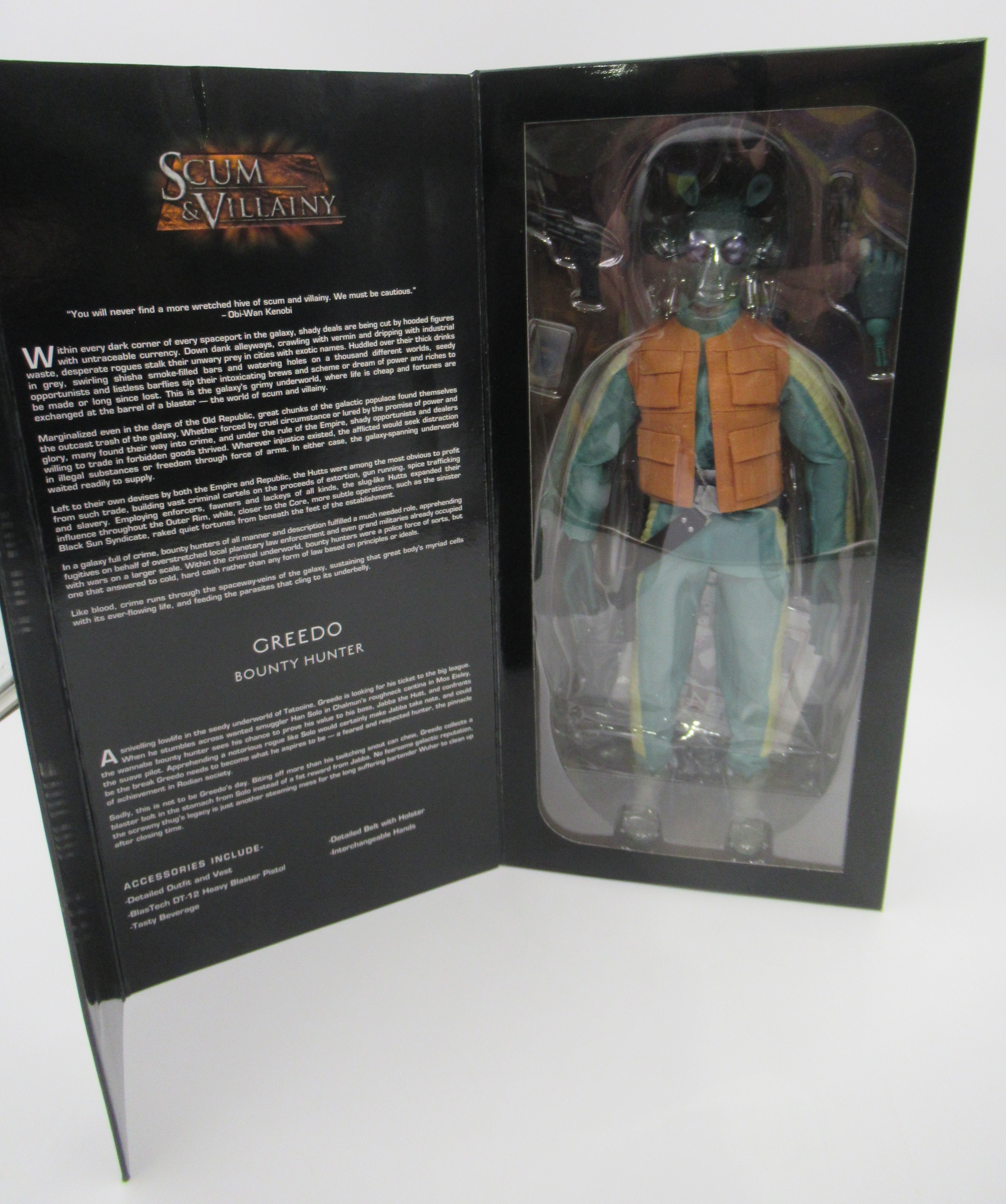 STAR WARS Greedo Sideshow Exclusive 1:6 Figure - Sideshow Collectibles (2010) Scum & Villainy #2133