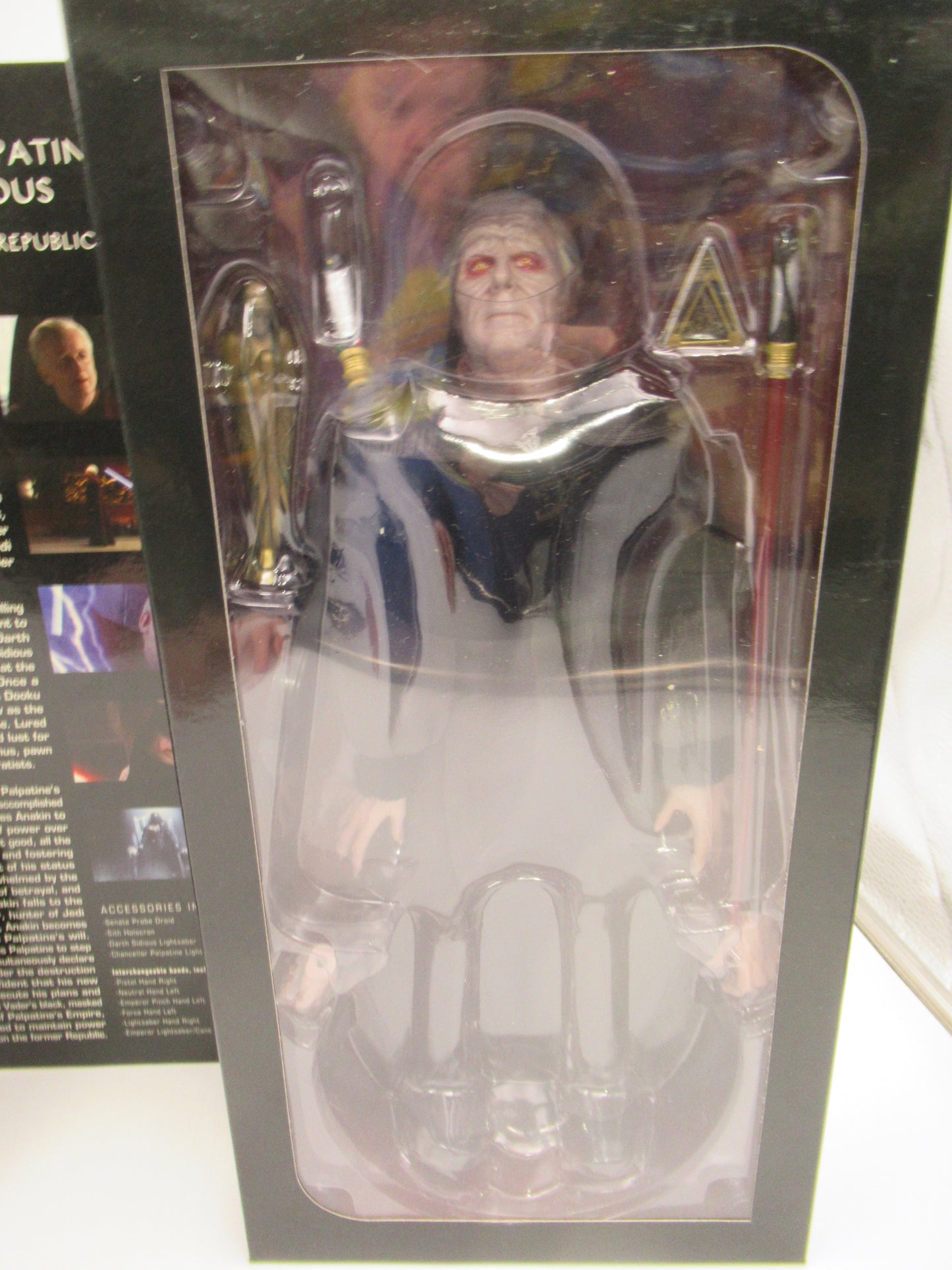 STAR WARS Chancellor Palpatine & Darth Sidious Exclusive 1:6 Figure Set - Sideshow Collectibles (2007) Lords of the Sith #2126