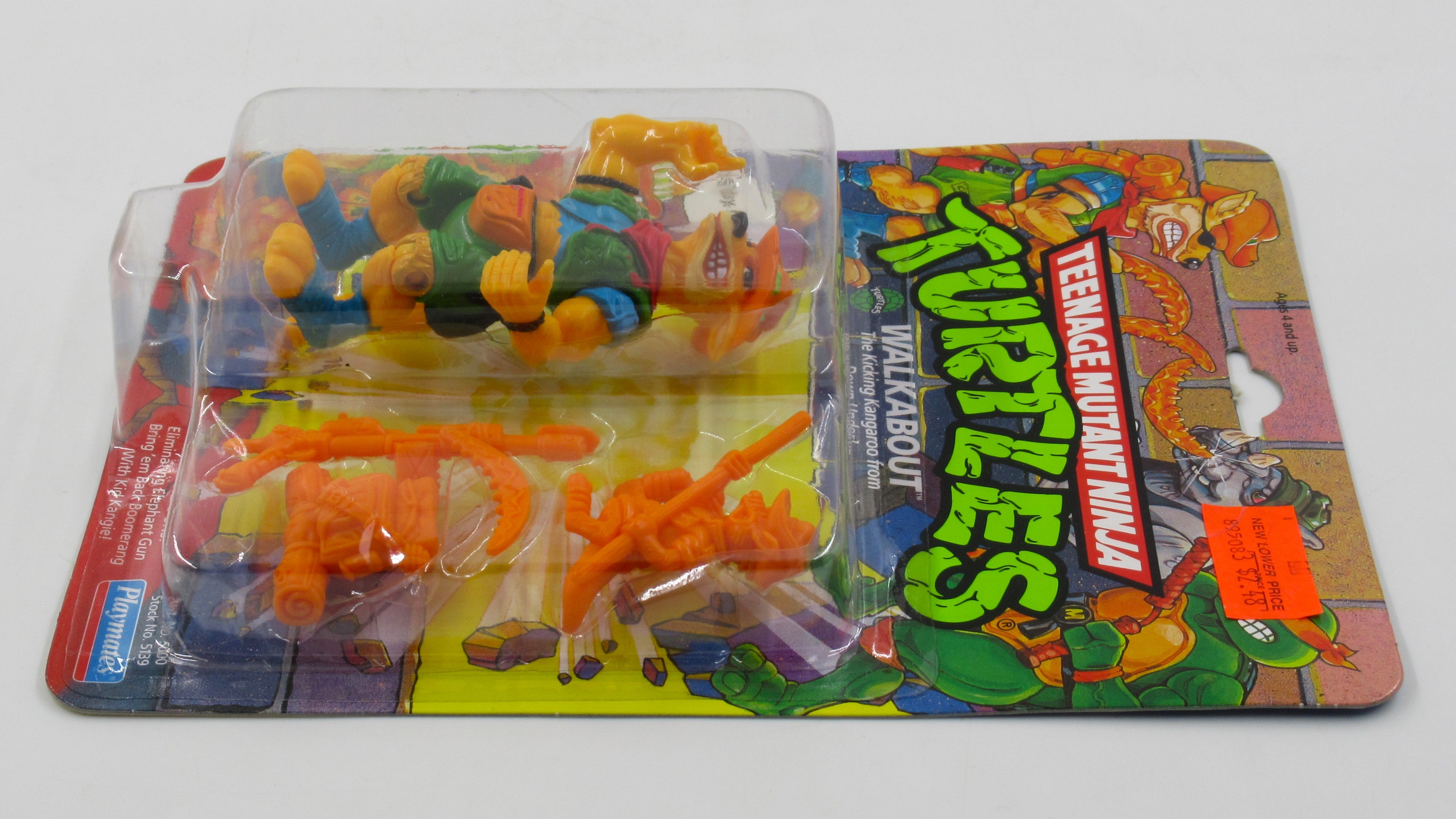 Teenage Mutant Ninja Turtles Walkabout 4.5" Figure TMNTs - Playmates (1991)