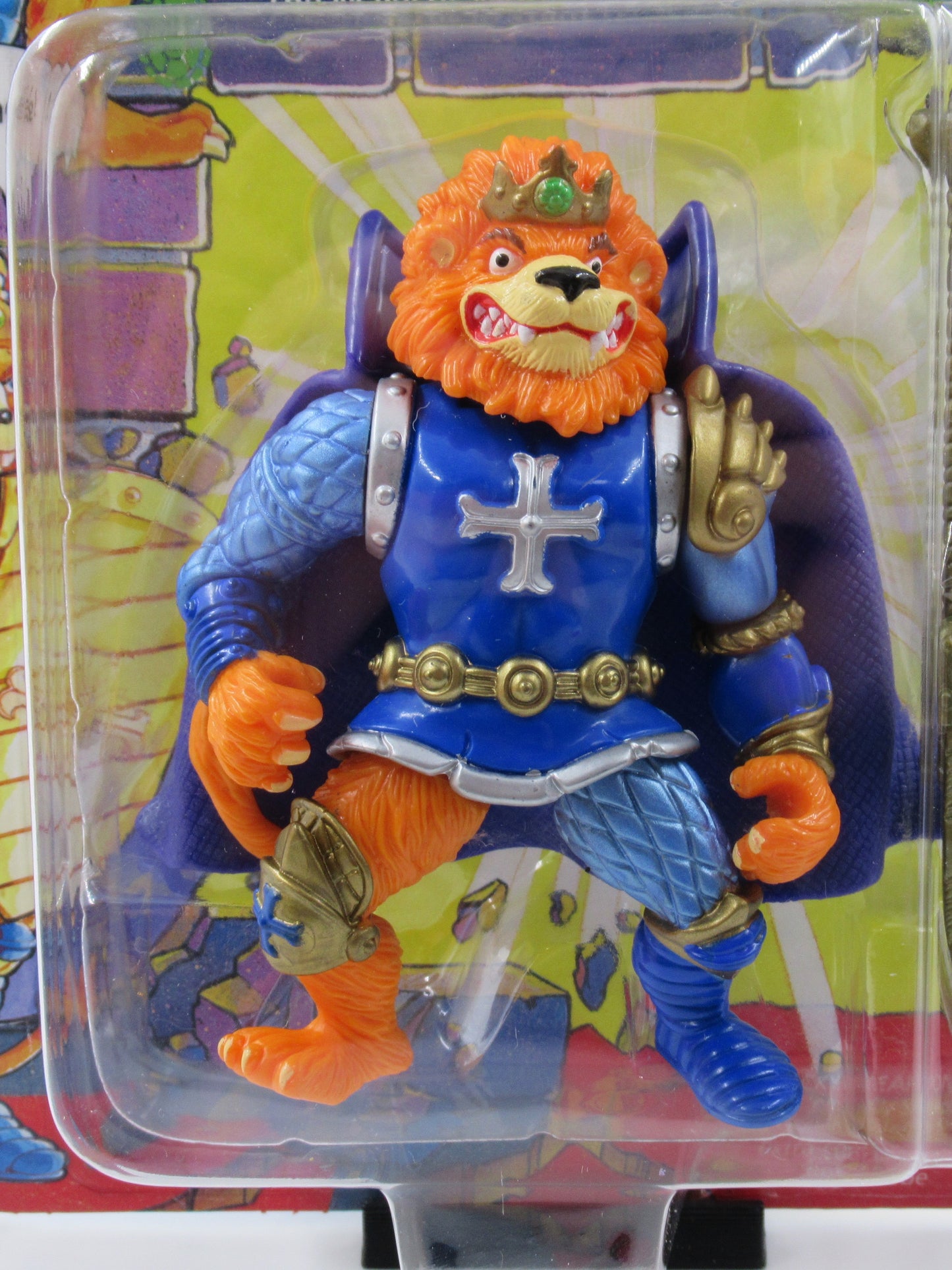 TMNT King Lionheart 4.5" Figure Teenage Mutant Ninja Turtles - Playmates (1991)