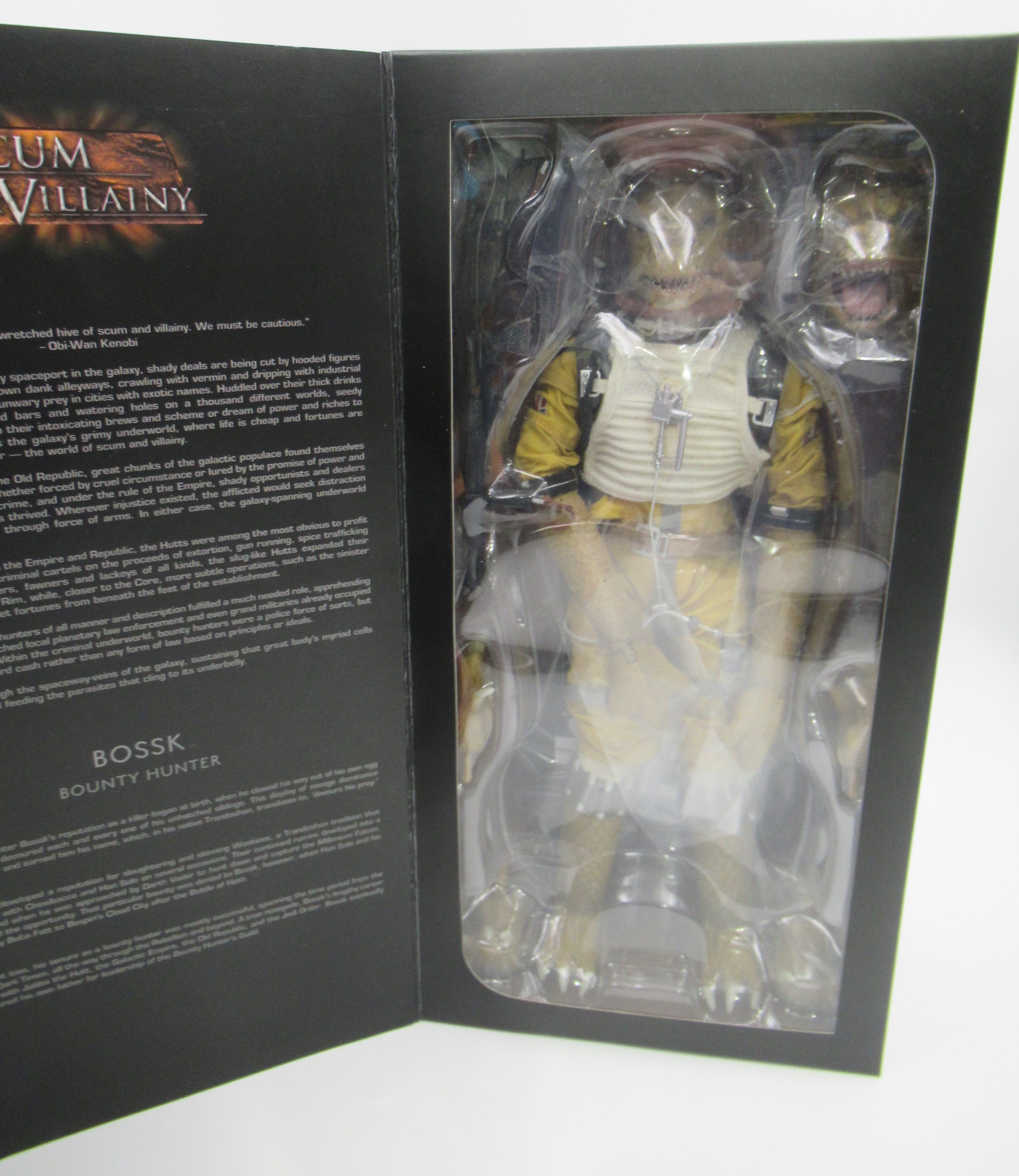 STAR WARS Bossk: Bounty Hunter Sideshow Exclusive 1:6 Figure - Sideshow Collectibles (2012) Scum & Villainy #100057