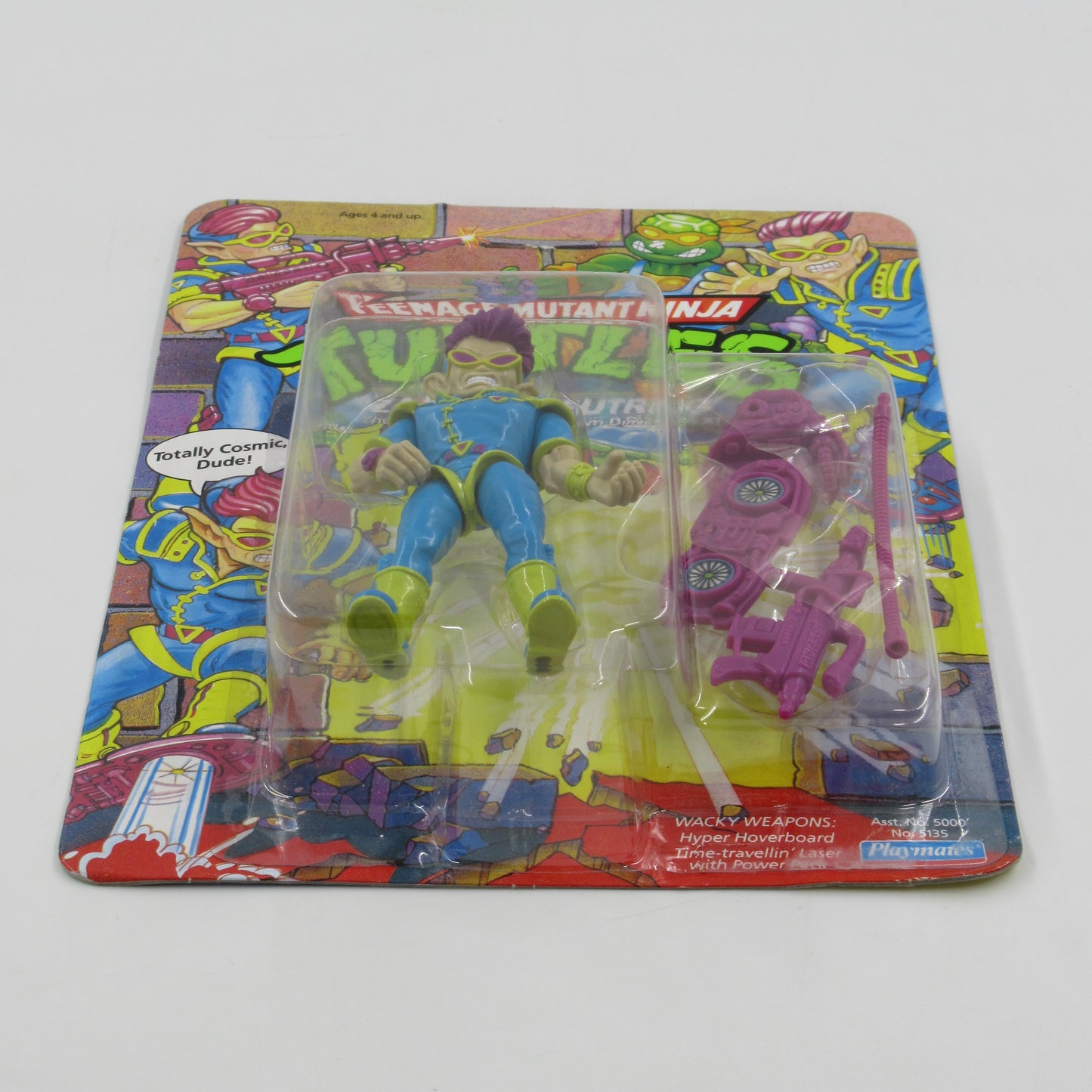 TMNT Zak, the Neutrino 4.5" Figure Teenage Mutant Ninja Turtles - Playmates (1991)