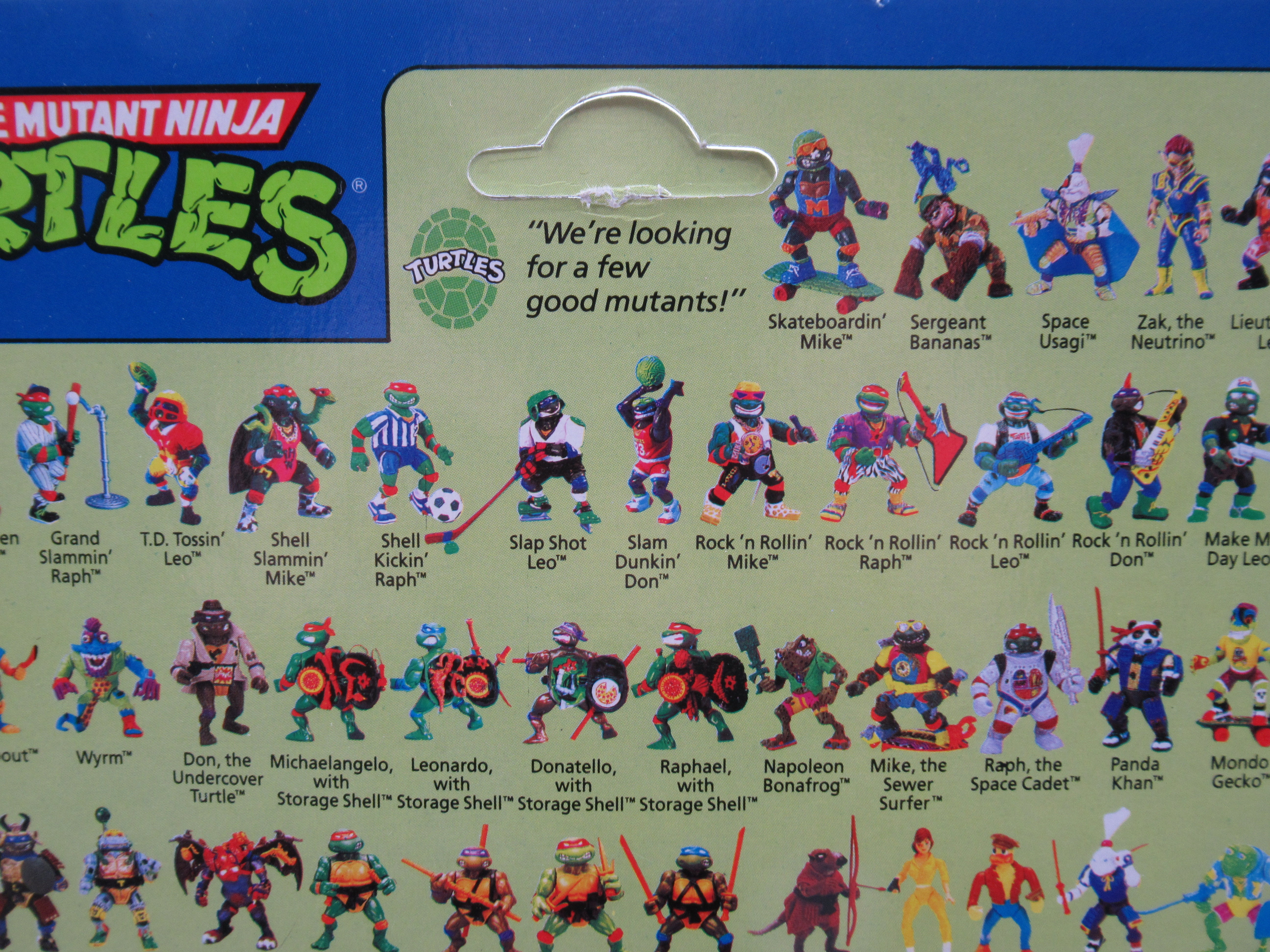 Teenage Mutant Ninja Turtles Zak, the Neutrino 4.5" Figure TMNTs - Playmates (1991)