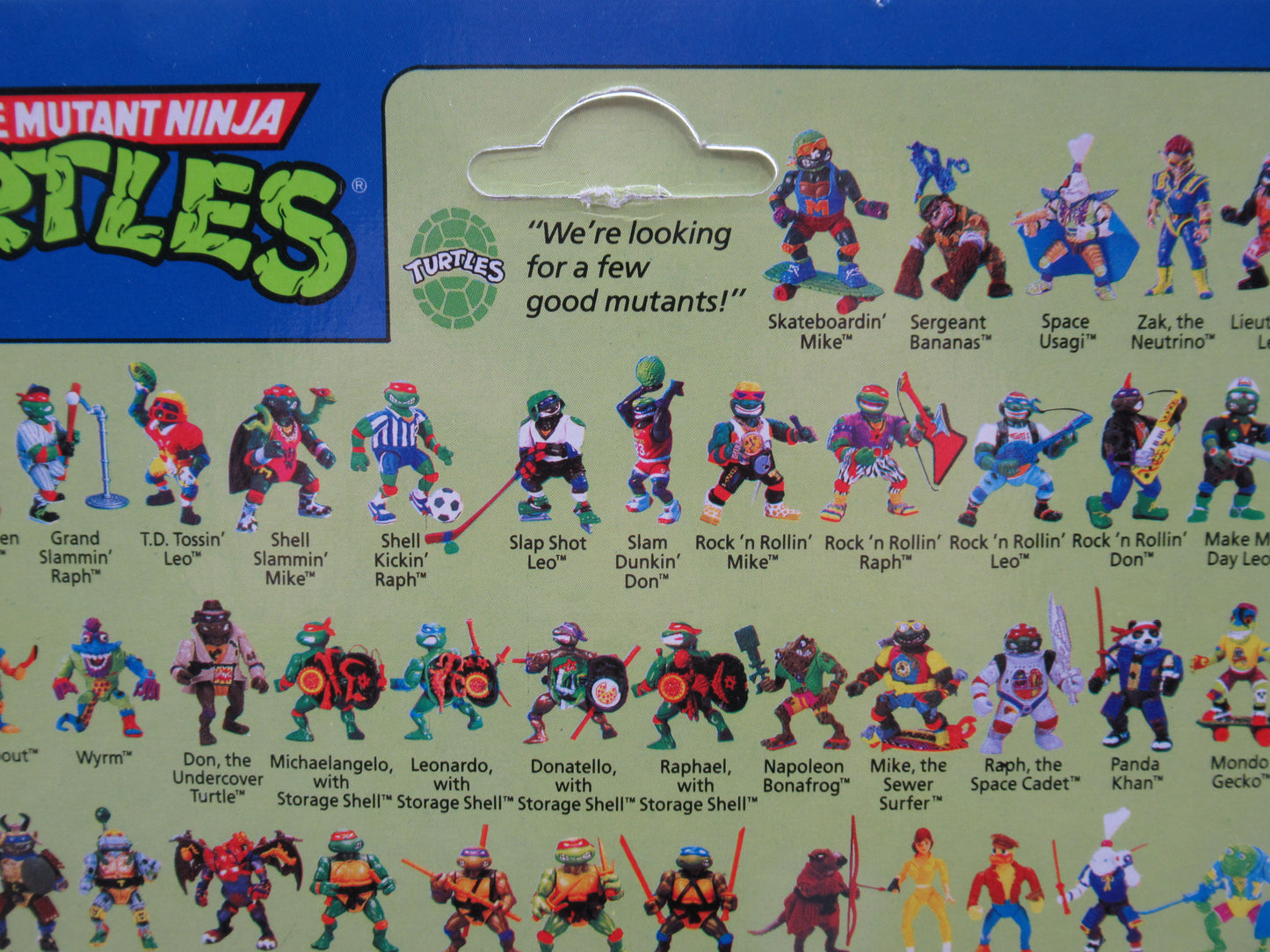 TMNT Zak, the Neutrino 4.5" Figure Teenage Mutant Ninja Turtles - Playmates (1991)