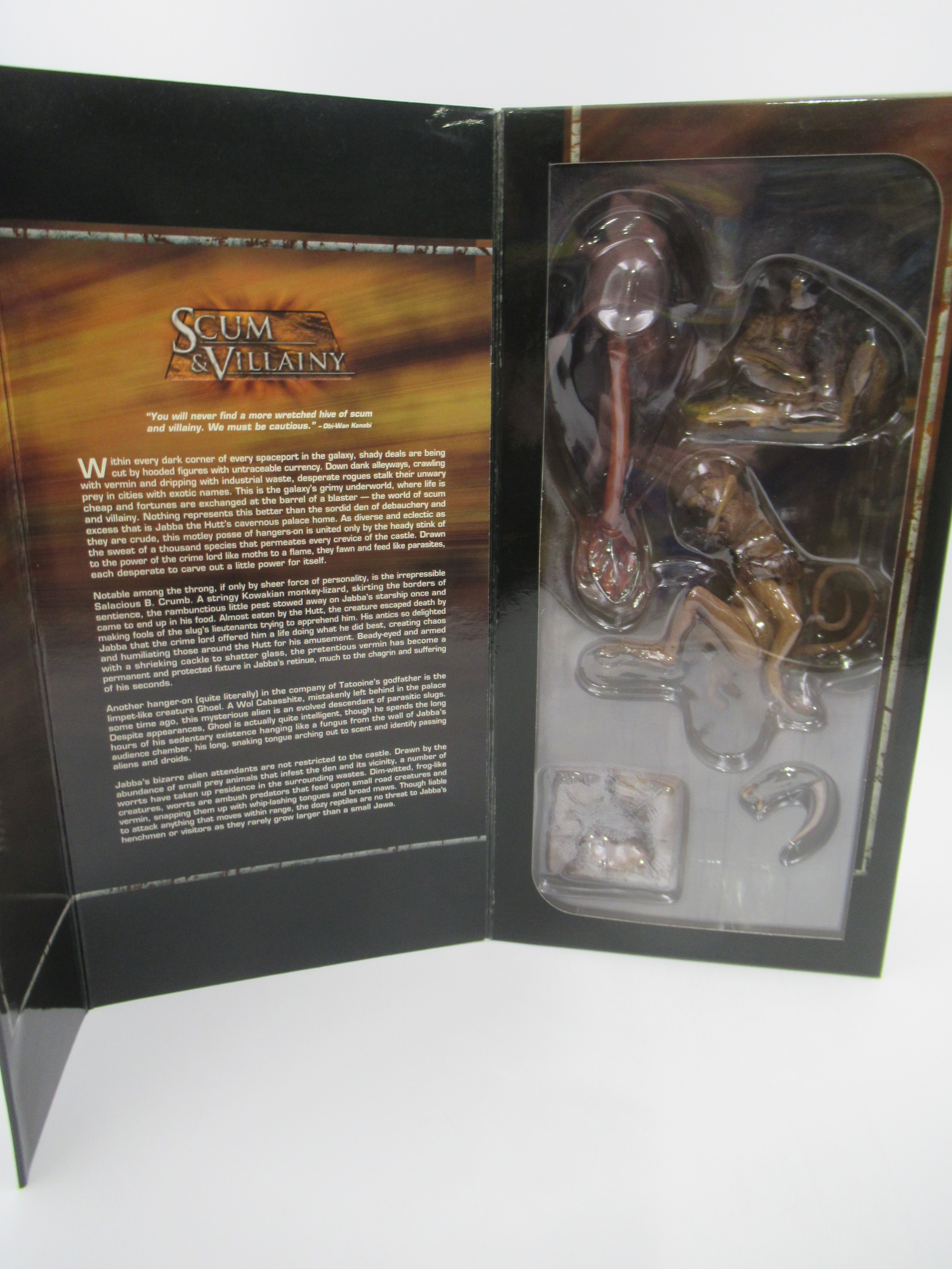 STAR WARS Salacious B. Crumb Creature Pack 1:6 Figure Set - Sideshow Collectibles (2006) Scum & Villainy #2143