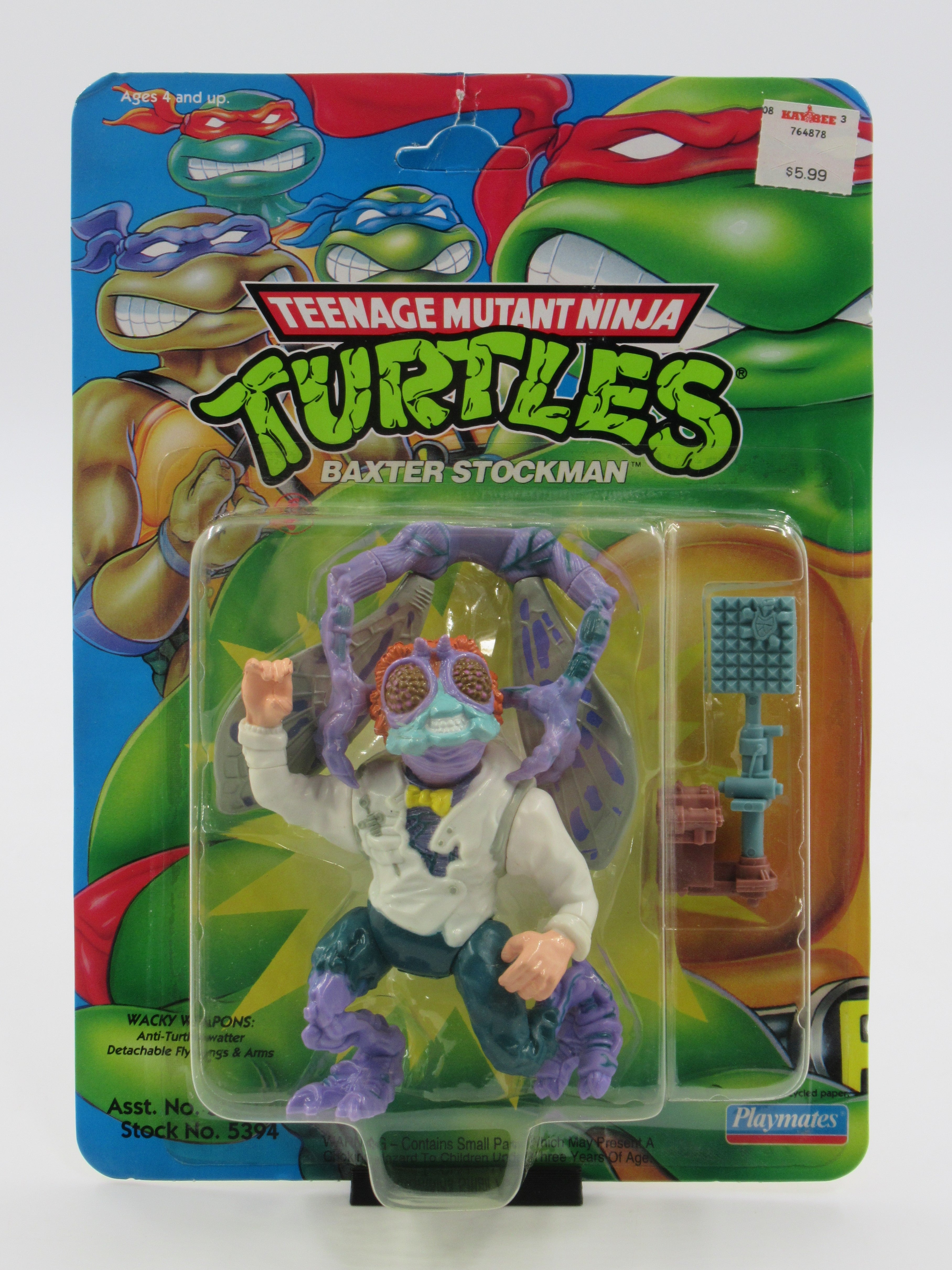 Teenage Mutant Ninja Turtles Baxter Stockman 4.5