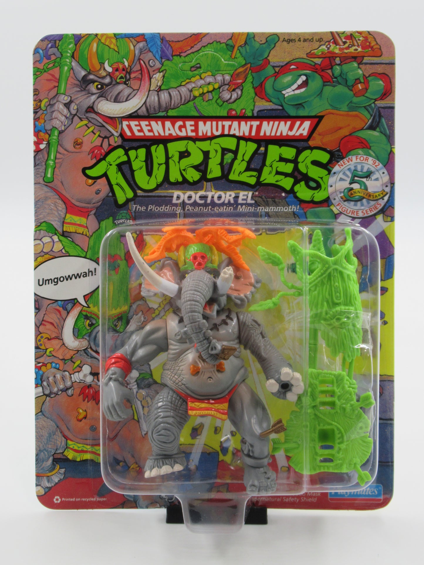 TMNT Doctor El 4.5" Figure Teenage Mutant Ninja Turtles - Playmates (1992)