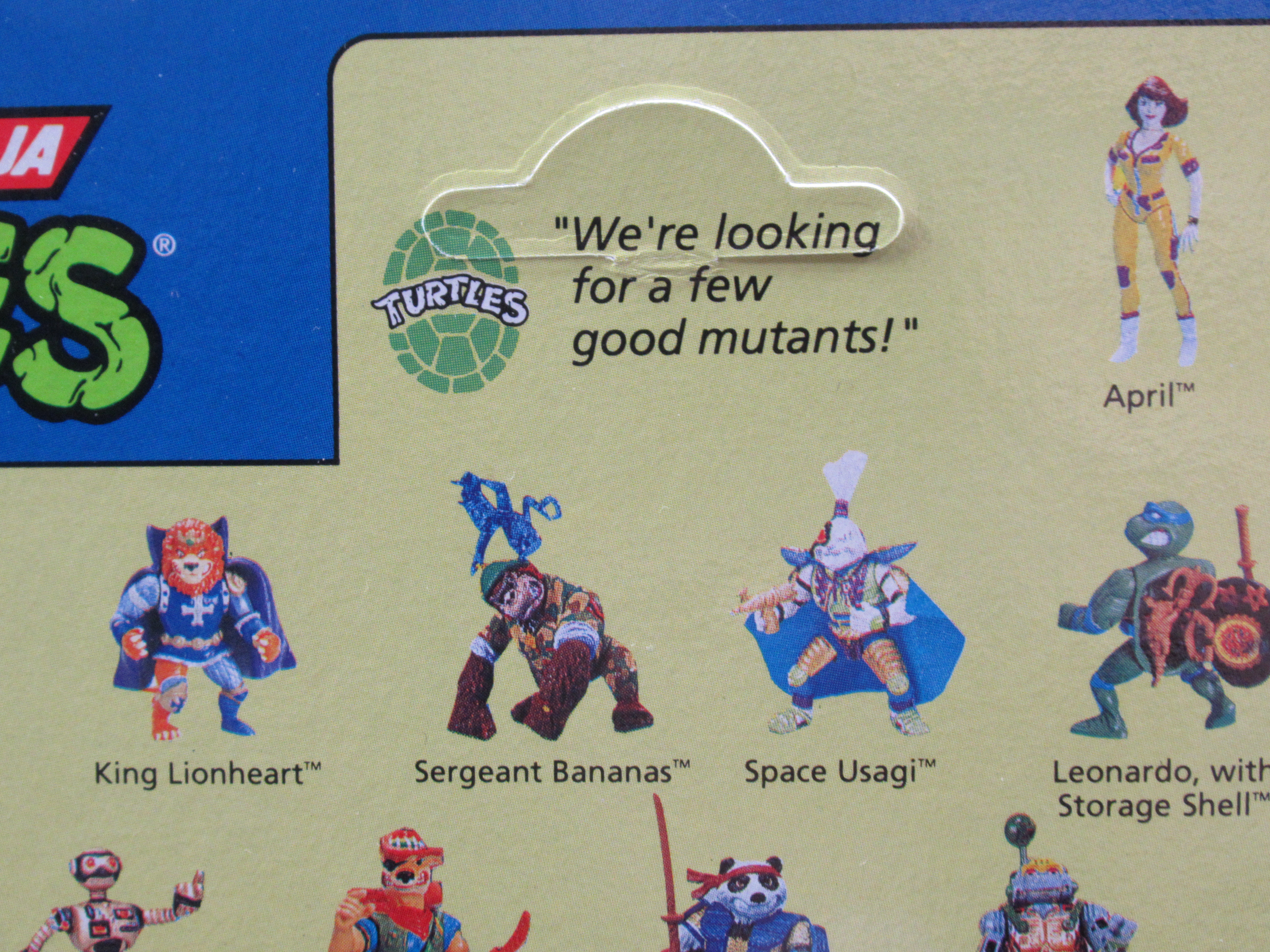 Teenage Mutant Ninja Turtles April O'Neil 5th Anniversary Set of 3 Figures TMNTs - Playmates (1992)