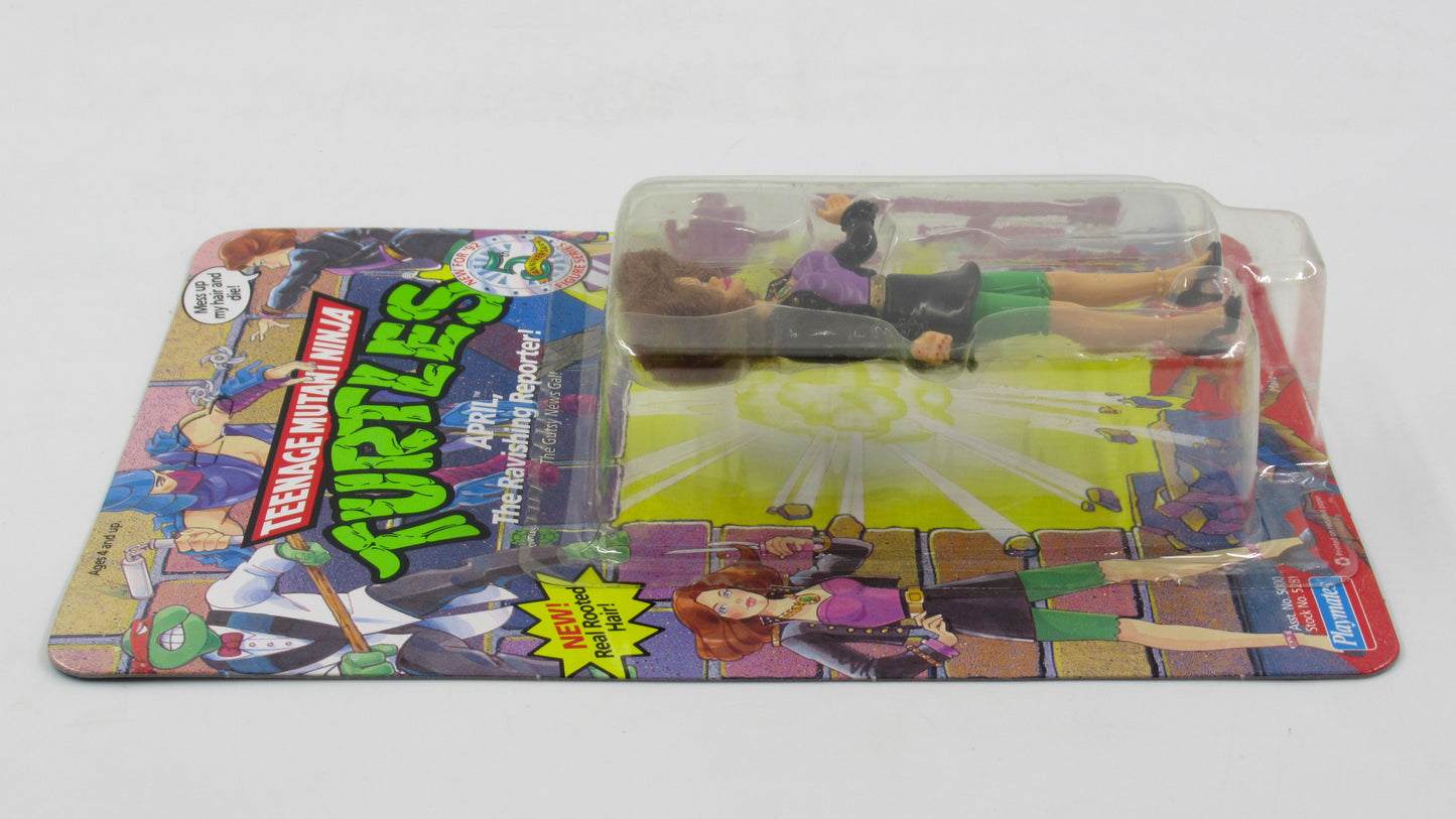 TMNT April the Ravishing Reporter Lot of 3 Figures Teenage Mutant Ninja Turtles - Playmates (1992)