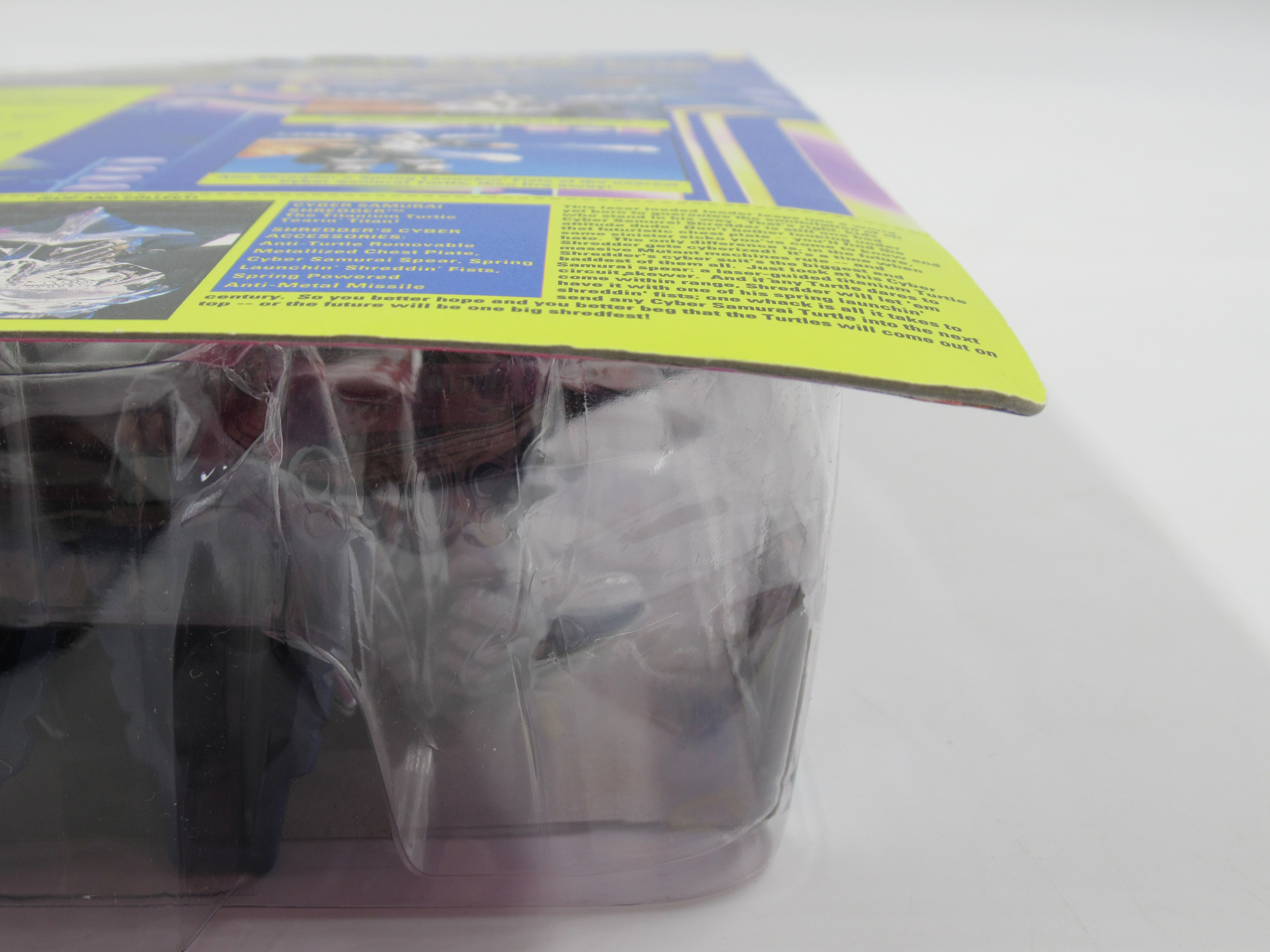 Teenage Mutant Ninja Turtles Cyber Samurai Shredder (Red Weapons) 5.5" Figure TMNTs - Playmates (1994)