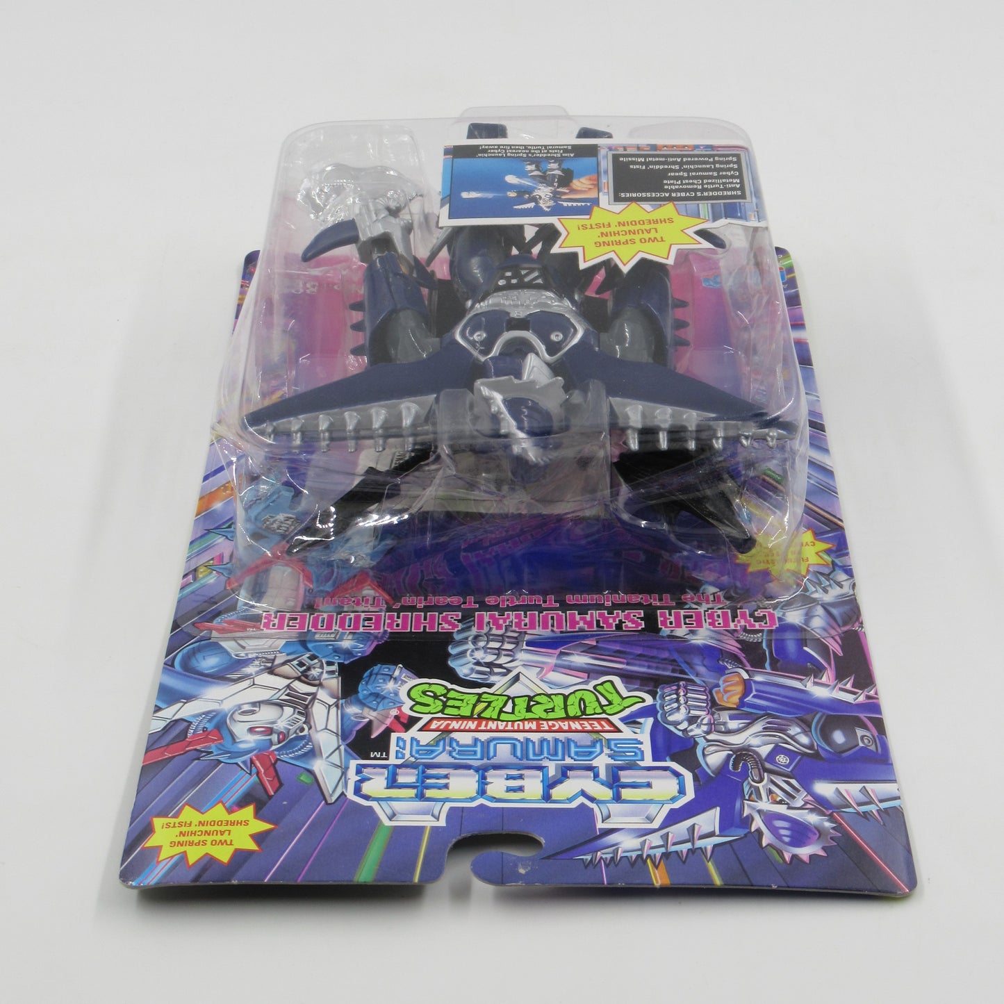 TMNT Cyber Samurai Shredder (Black Weapons) 5.5" Figure Teenage Mutant Ninja Turtles - Playmates (1994)