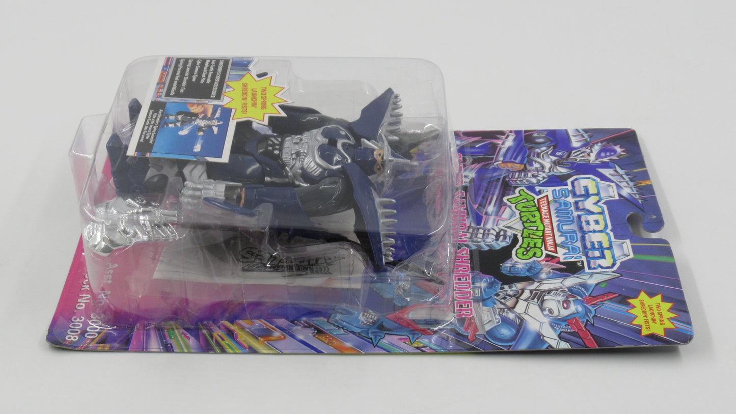 TMNT Cyber Samurai Shredder (Black Weapons) 5.5" Figure Teenage Mutant Ninja Turtles - Playmates (1994)