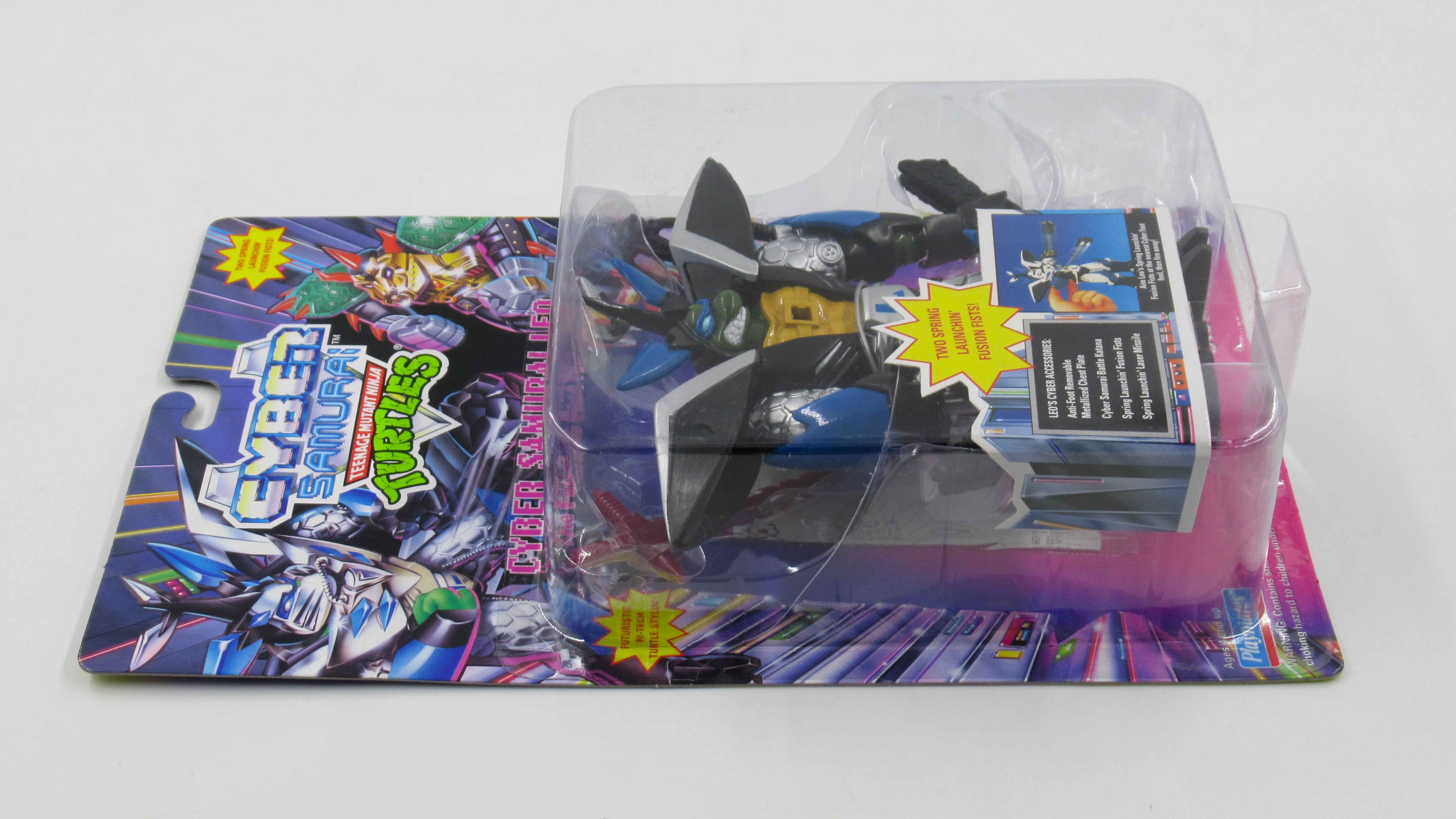 Teenage Mutant Ninja Turtles Cyber Samurai Leo 5.5" Figure TMNTs - Playmates (1994)