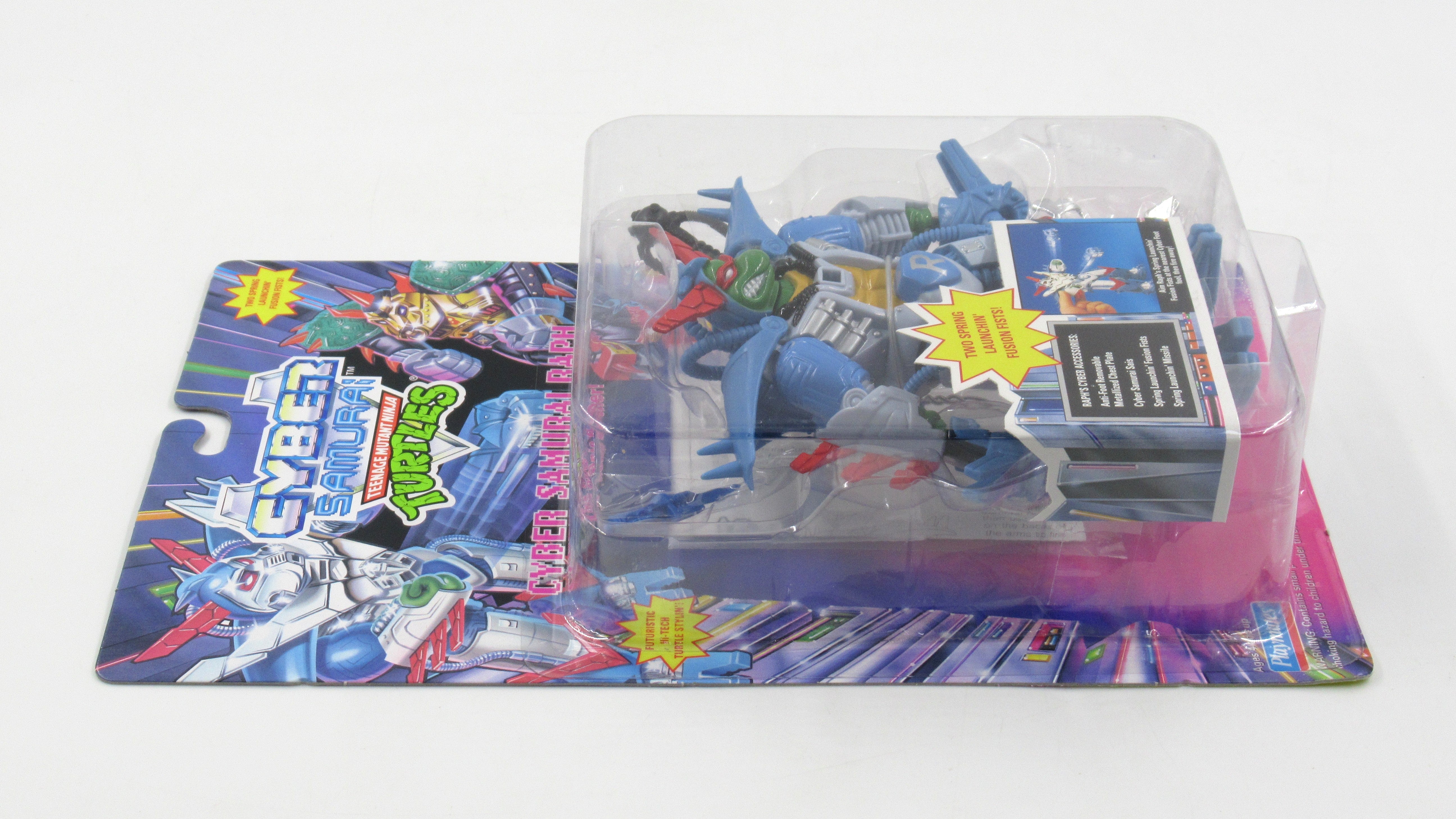 Teenage Mutant Ninja Turtles Cyber Samurai Raph 5.5" Figure TMNTs - Playmates (1994)