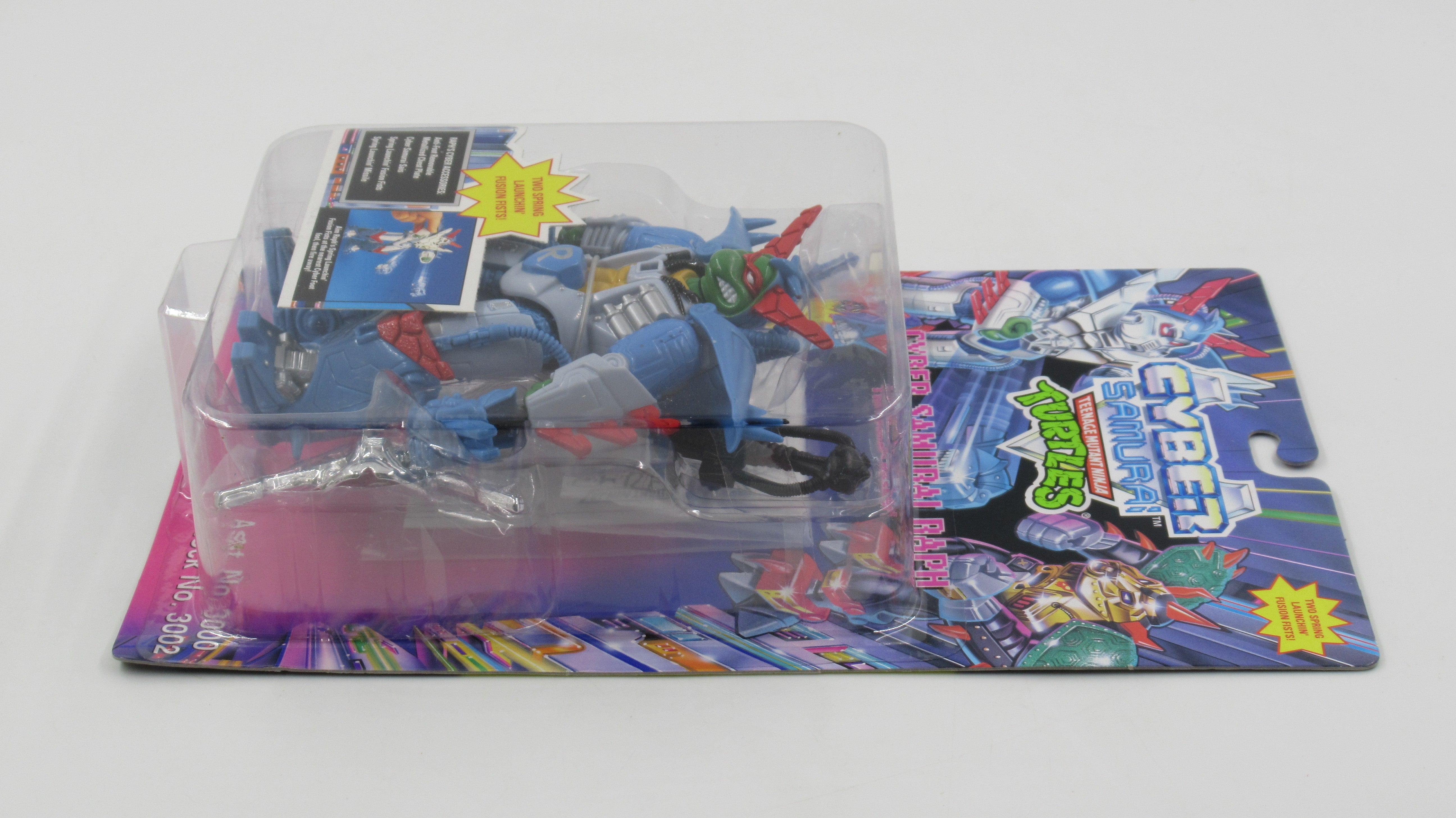 Teenage Mutant Ninja Turtles Cyber Samurai Raph 5.5" Figure TMNTs - Playmates (1994)