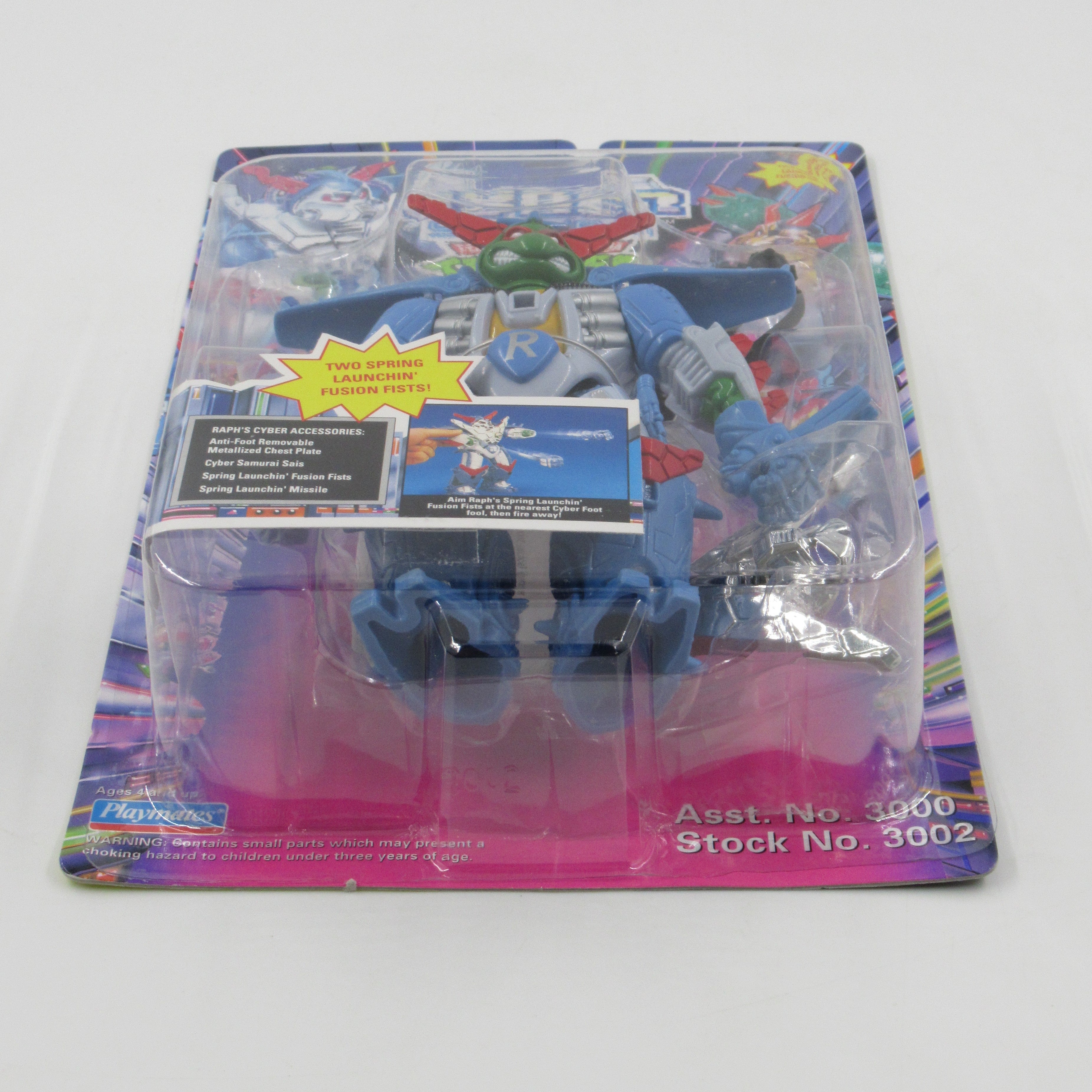 Teenage Mutant Ninja Turtles Cyber Samurai Raph 5.5" Figure TMNTs - Playmates (1994)