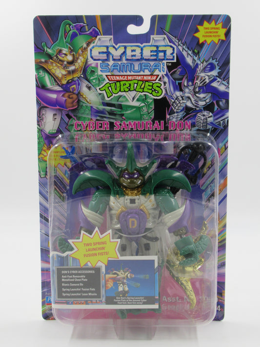 TMNT Cyber Samurai Don 5.5" Figure Teenage Mutant Ninja Turtles - Playmates (1994)