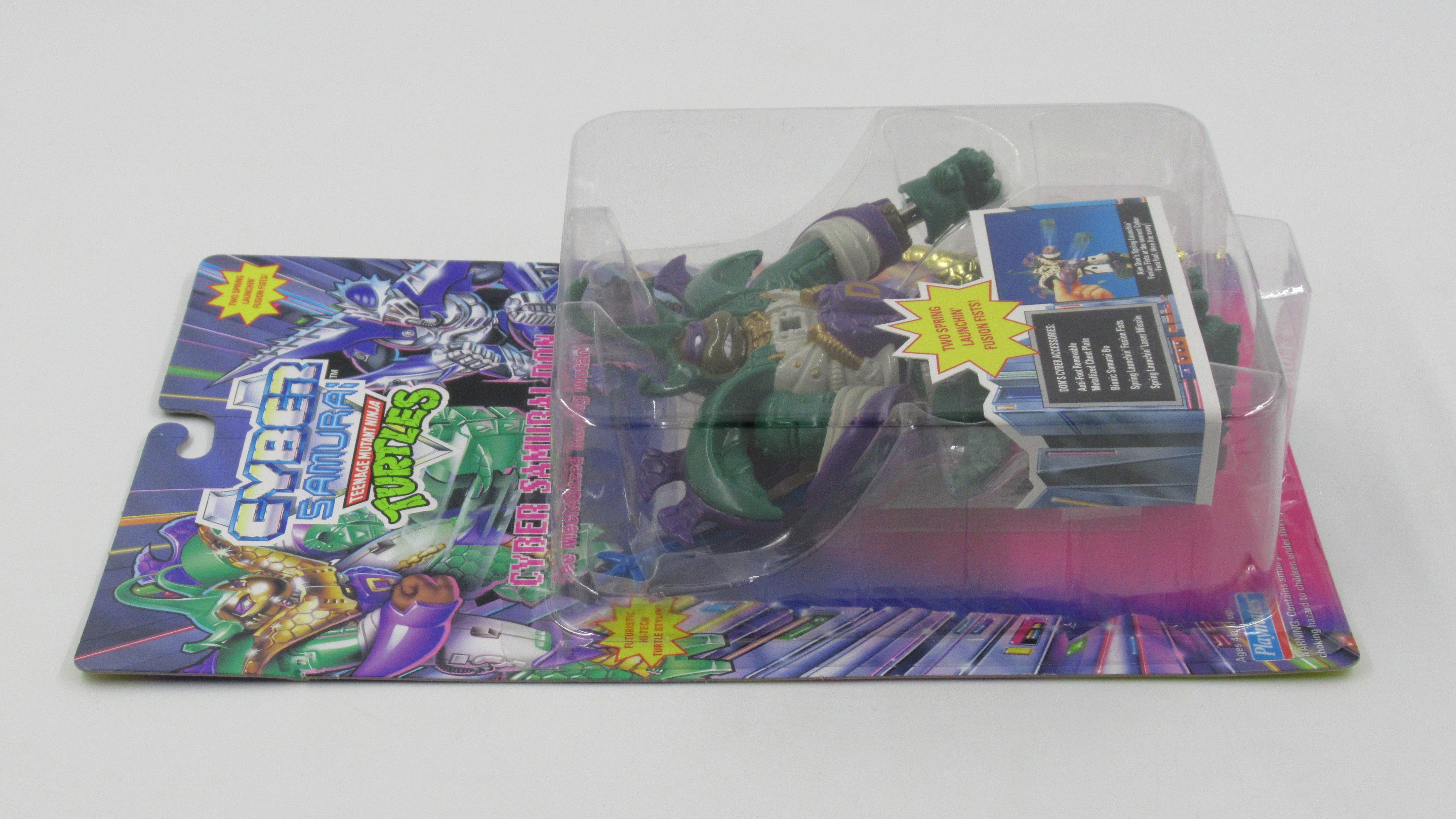 Teenage Mutant Ninja Turtles Cyber Samurai Don 5.5" Figure TMNTs - Playmates (1994)