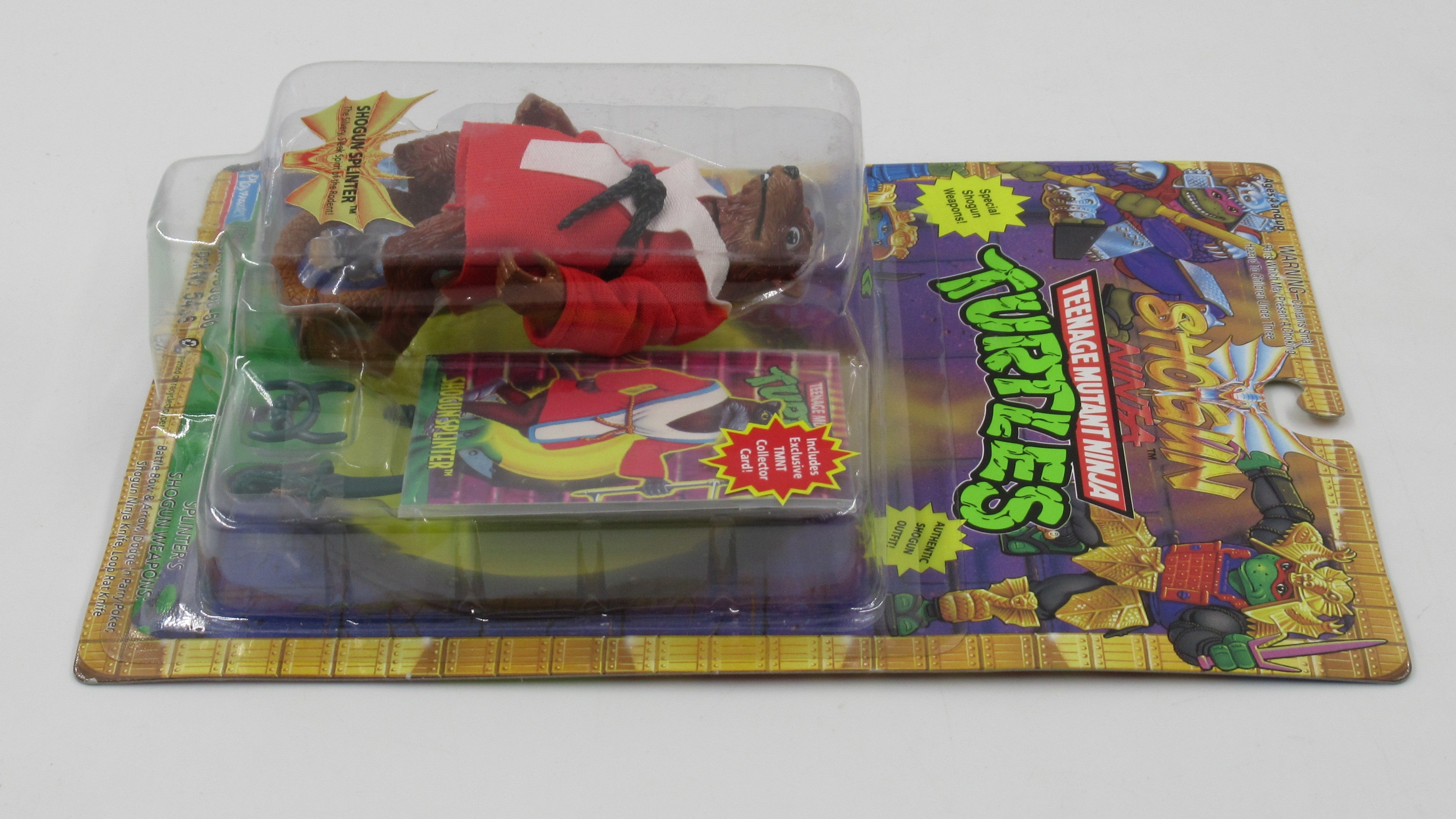 Teenage Mutant Ninja Turtles Shogun Splinter + April Figure TMNTs - Playmates (1994)