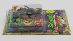 Teenage Mutant Ninja Turtles Shogun Splinter + April Figure TMNTs - Playmates (1994)