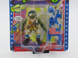 Teenage Mutant Ninja Turtles Lieutenant Leo Mutant Military 4.5" Figure TMNTs - Playmates (1991)