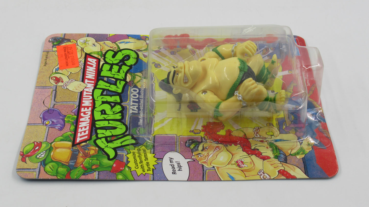 TMNT Tattoo 4.5" Figure Teenage Mutant Ninja Turtles - Playmates (1991)