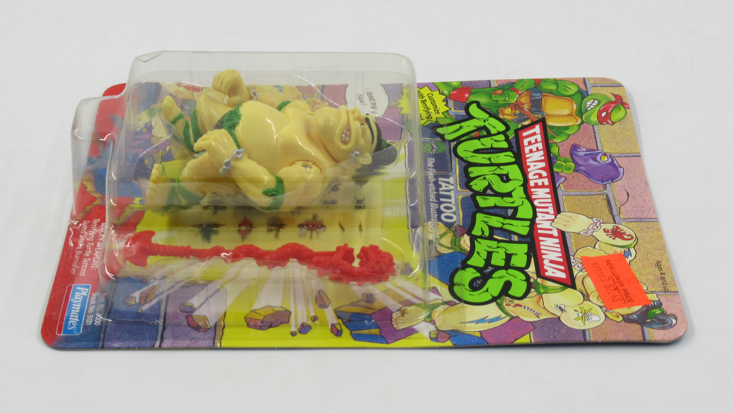 TMNT Tattoo 4.5" Figure Teenage Mutant Ninja Turtles - Playmates (1991)