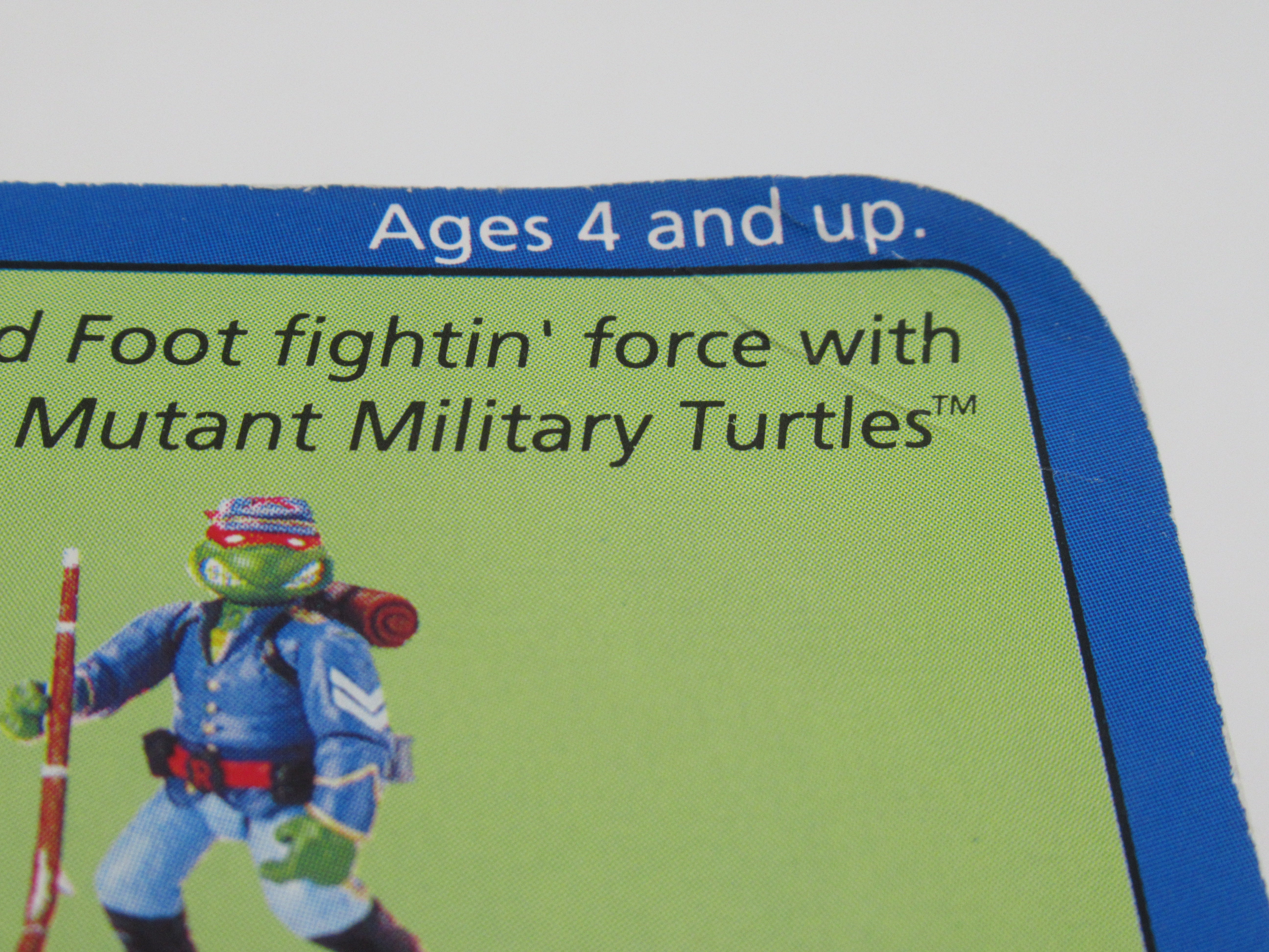 Teenage Mutant Ninja Turtles Navy Seal Mike Mutant Military II 4.5