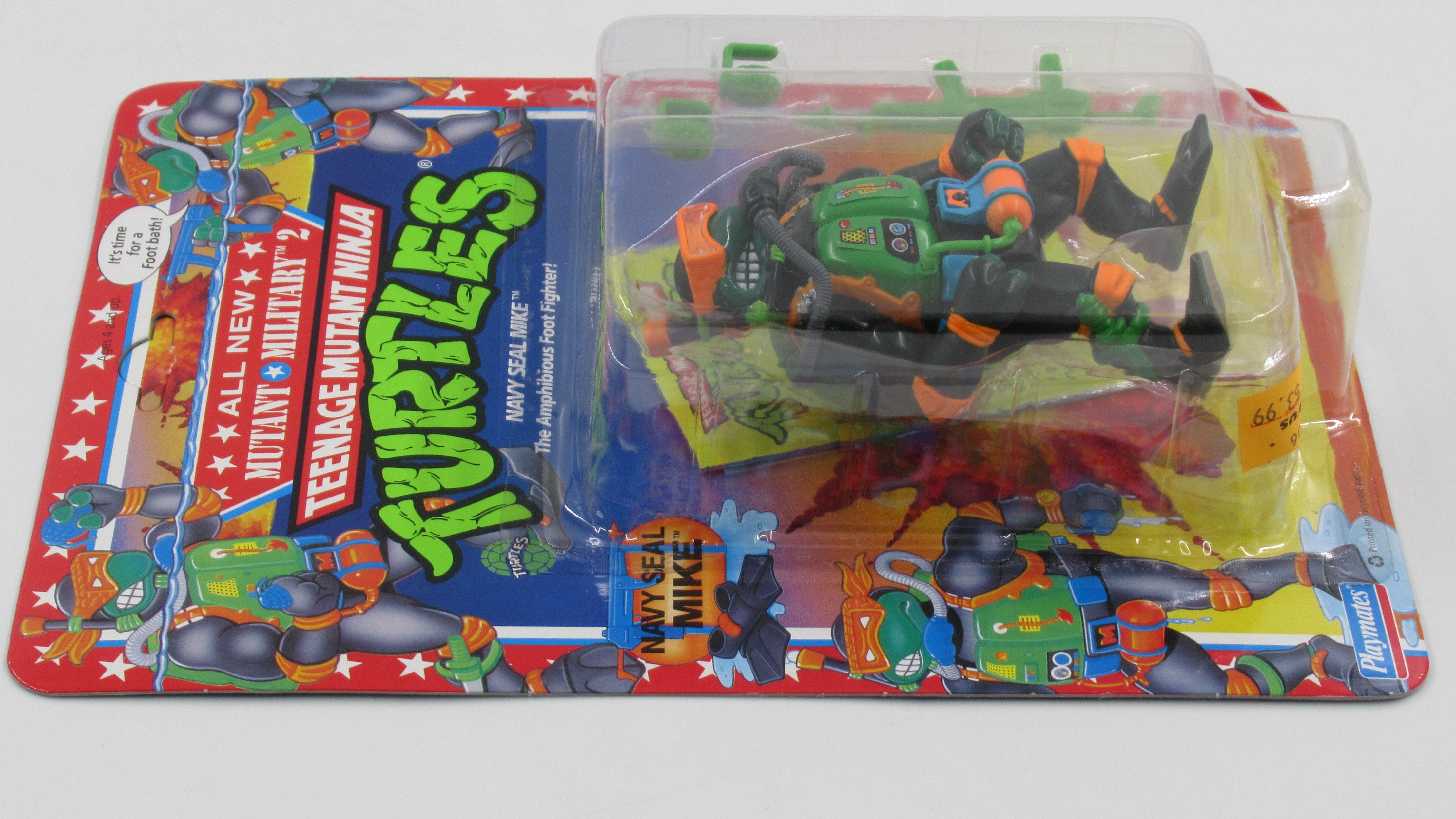 Teenage Mutant Ninja Turtles Navy Seal Mike Mutant Military II 4.5