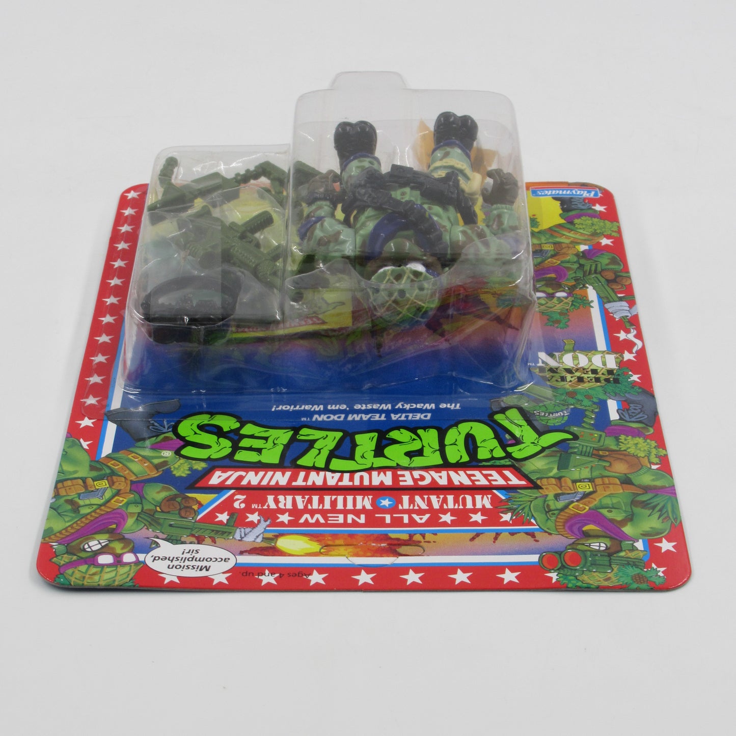 TMNT Delta Team Don Mutant Military II 4.5" Figure Teenage Mutant Ninja Turtles - Playmates (1992)